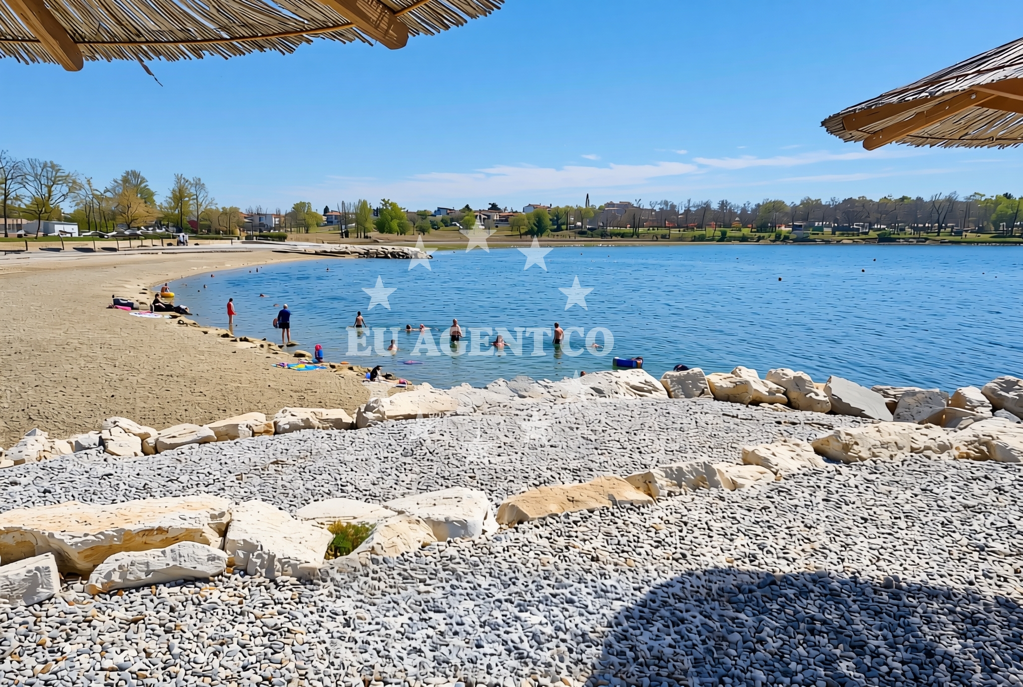 Additional view of Funtana Beach in 15 Coki ulica, Funtana