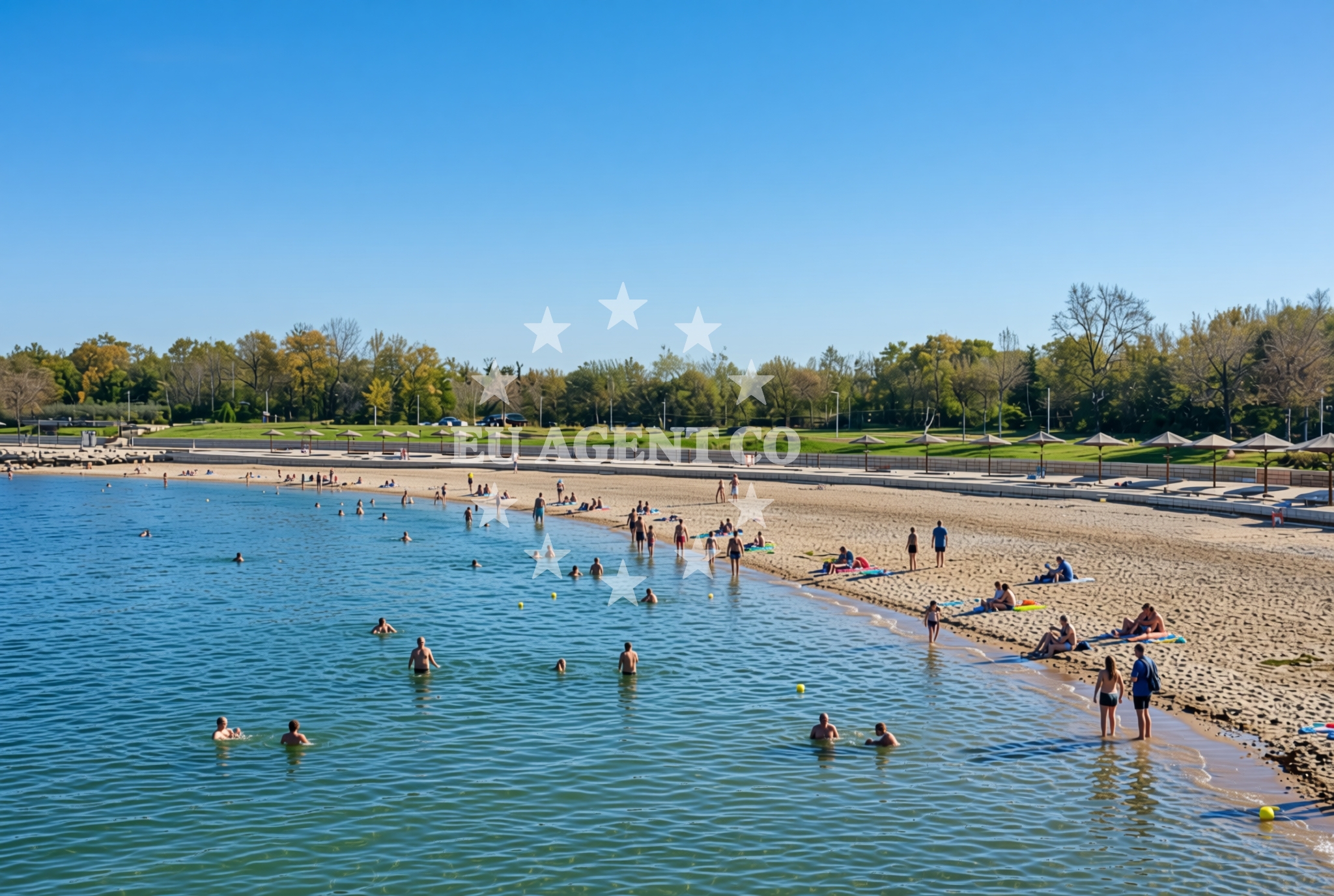 Additional view of Funtana Beach in 15 Coki ulica, Funtana