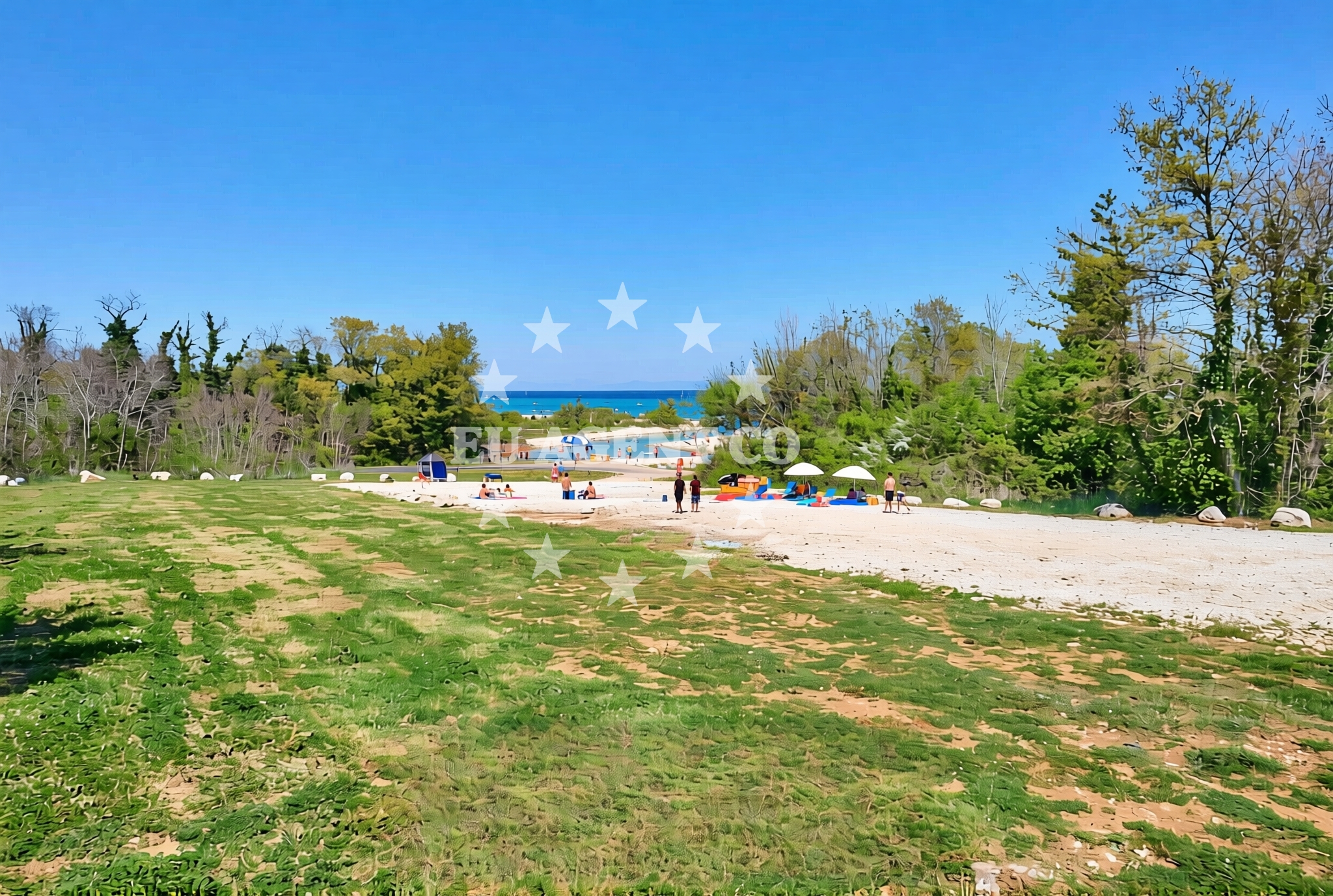 Additional view of Funtana Beach in 15 Coki ulica, Funtana