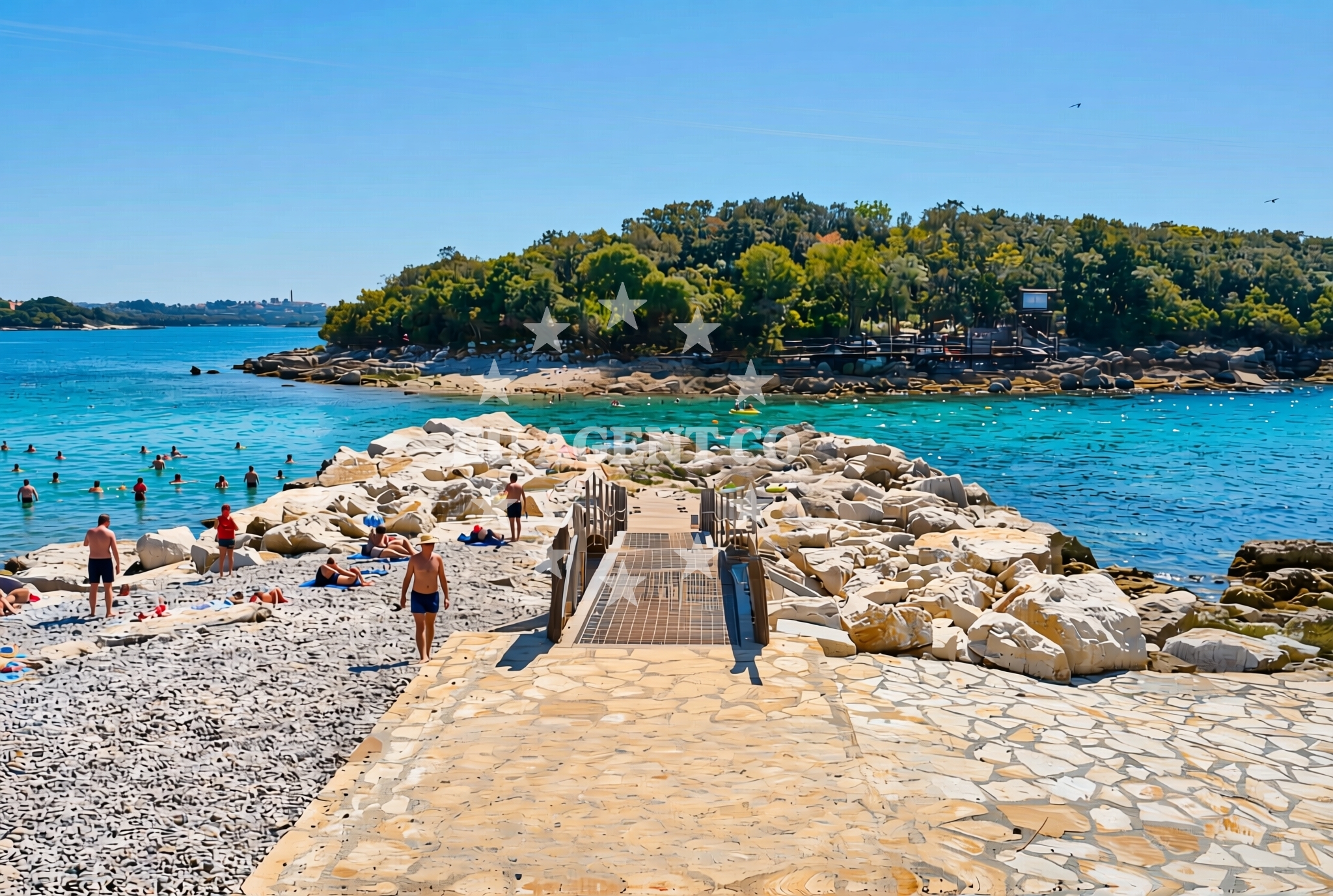 Additional view of Funtana beach II in 35 Grgeti, Funtana