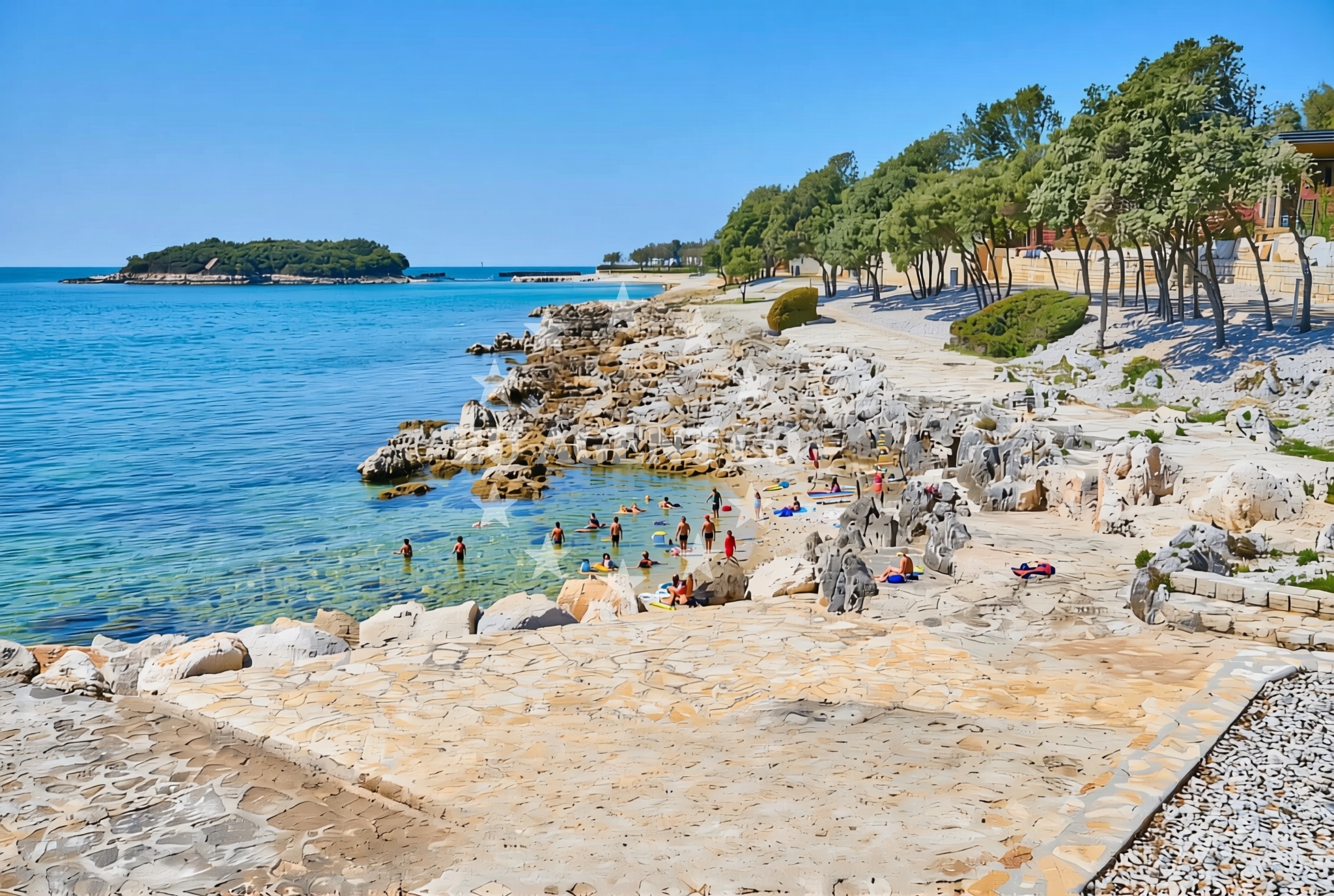 Additional view of Funtana beach II in 35 Grgeti, Funtana