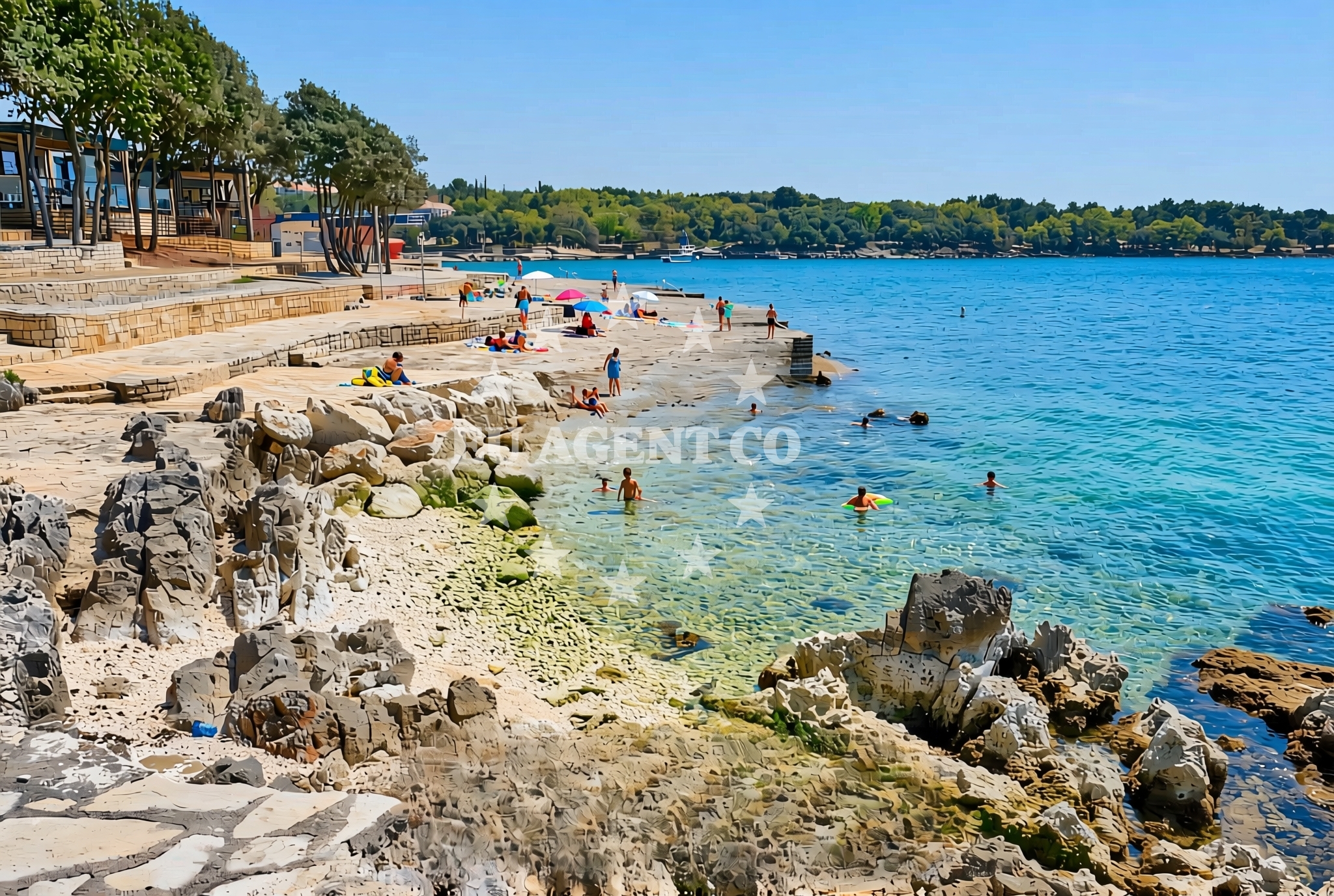 Additional view of Funtana beach II in 35 Grgeti, Funtana