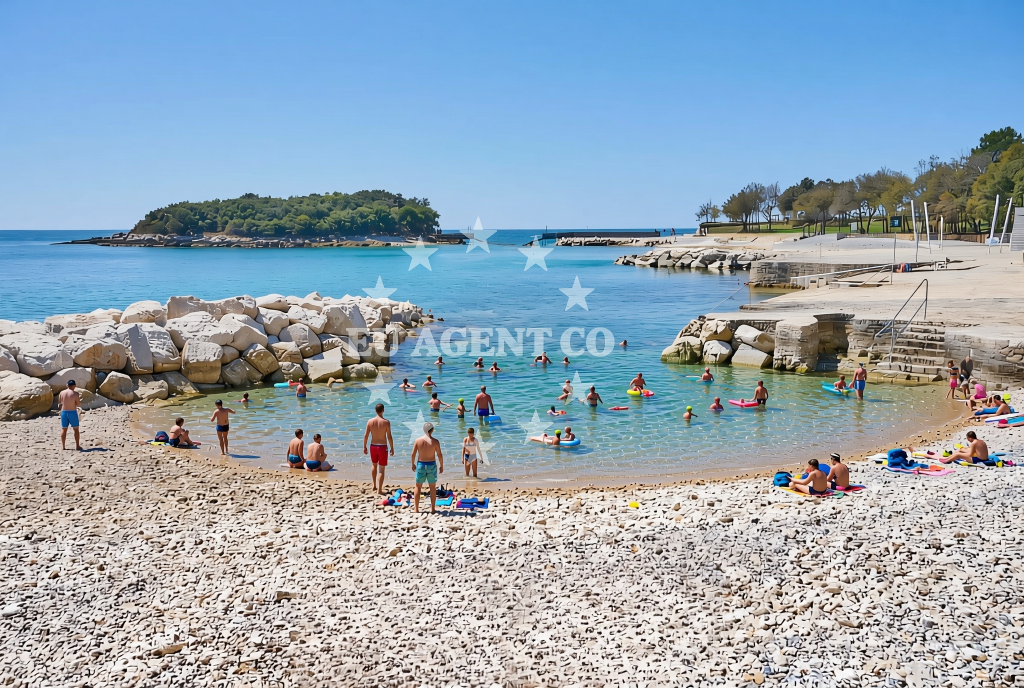Additional view of Funtana beach II in 35 Grgeti, Funtana