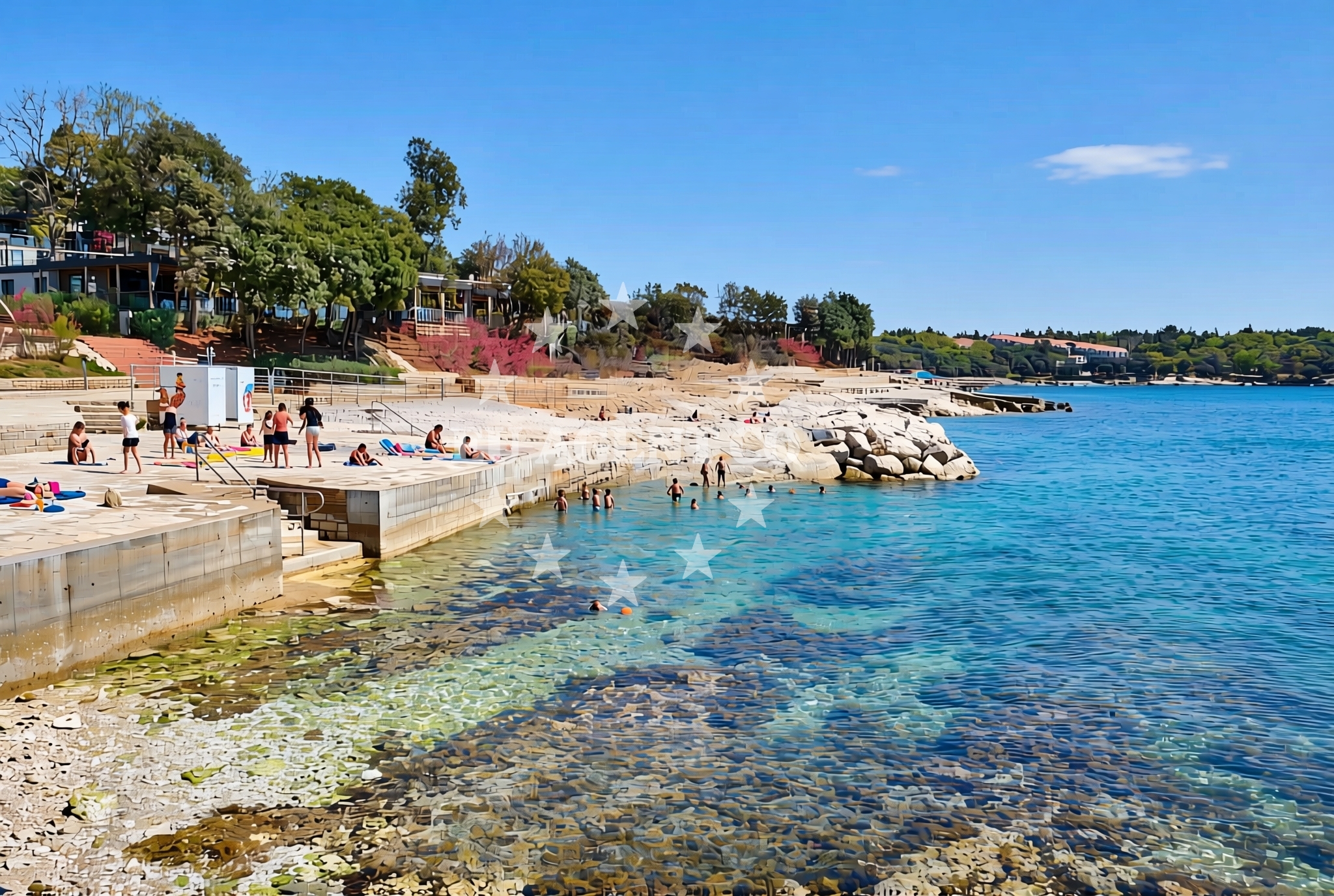 Additional view of Funtana beach II in 35 Grgeti, Funtana