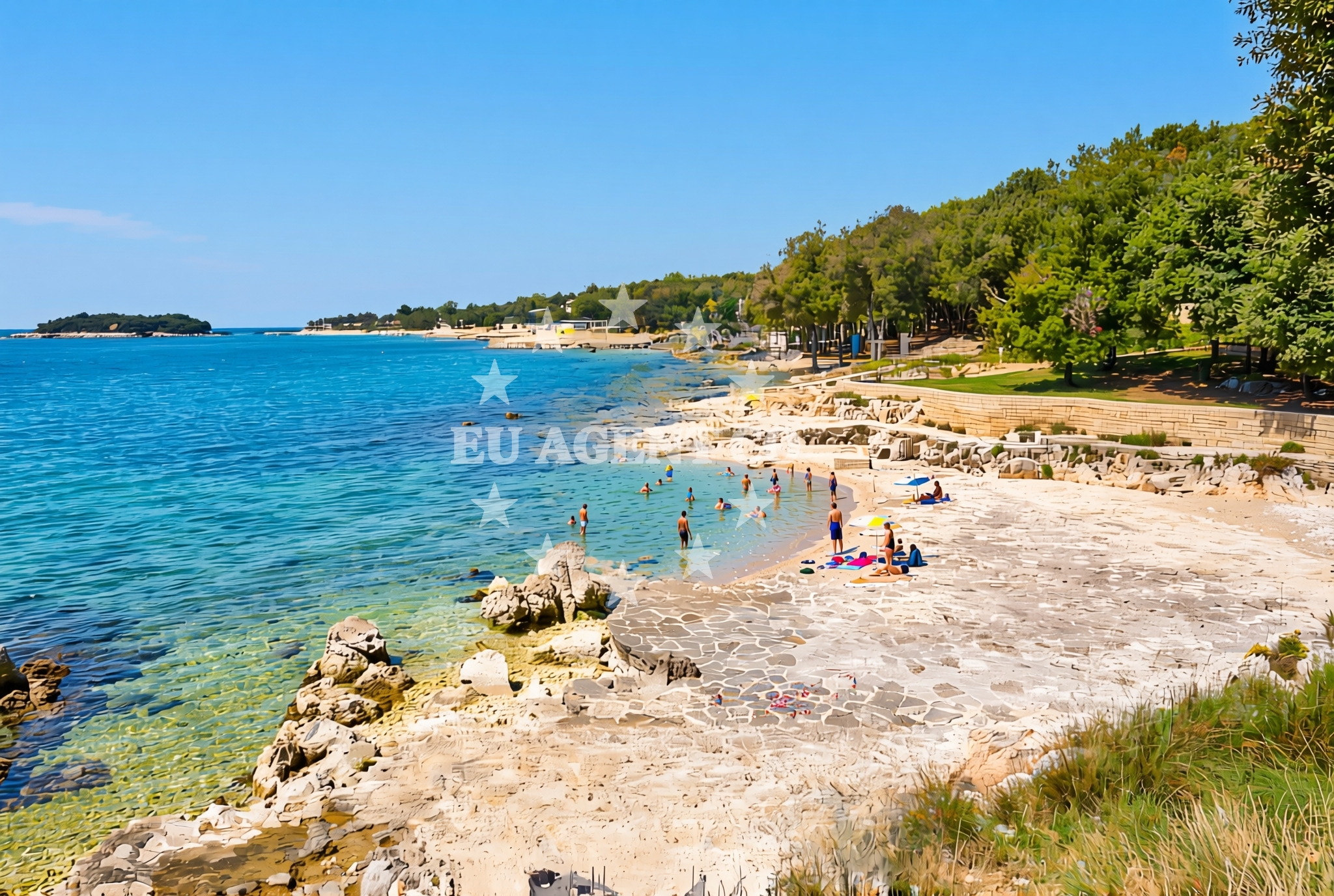 Additional view of Funtana, Funtana Beach in Funtana
