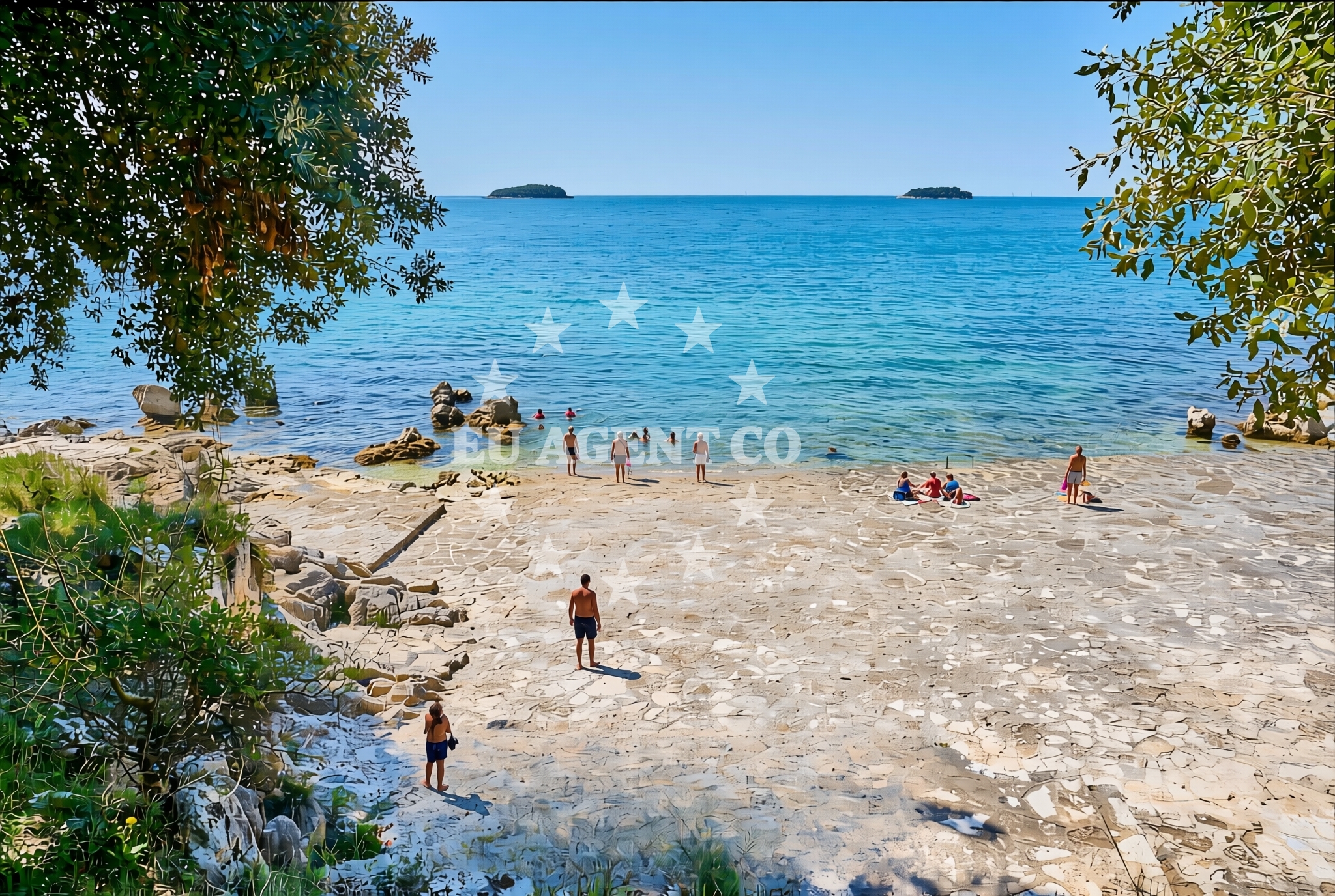 Additional view of Funtana, Funtana Beach in Funtana