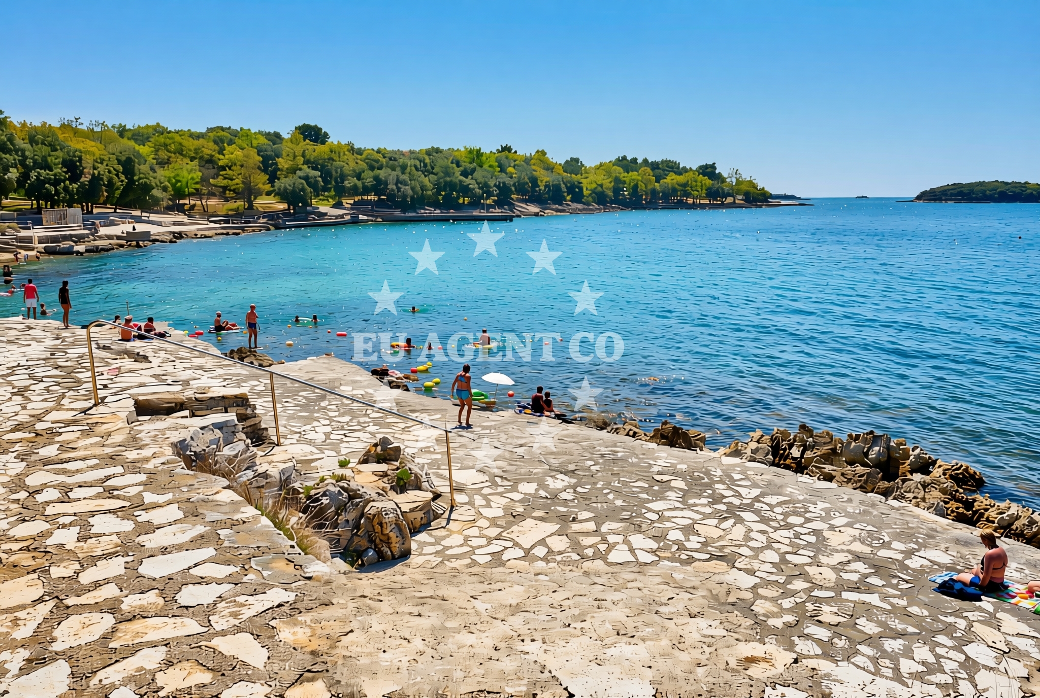 Additional view of Funtana, Funtana Beach in Funtana