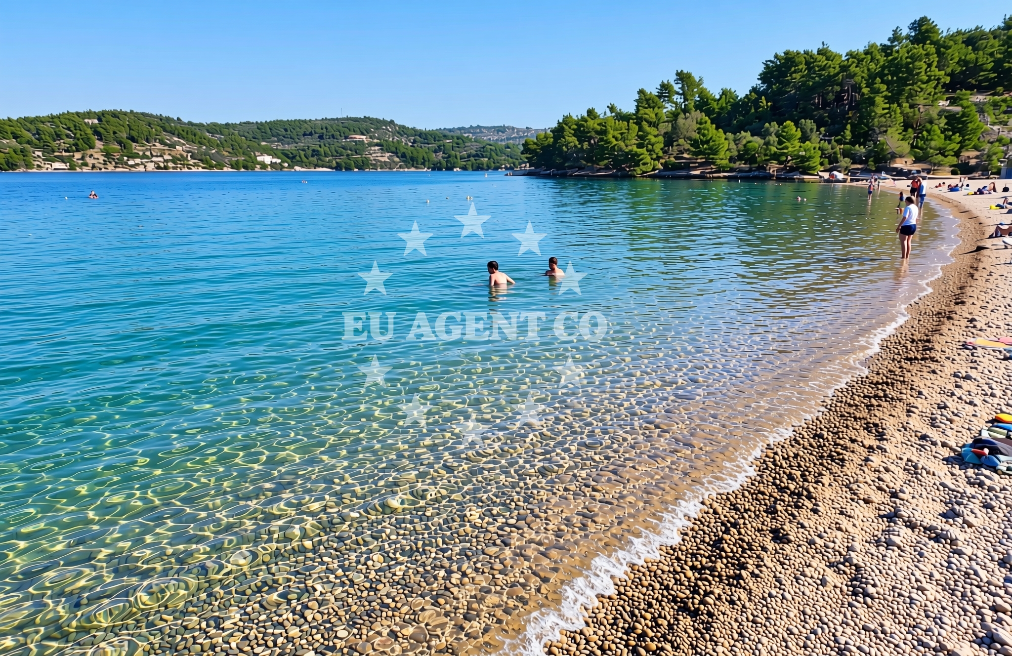 Additional view of Gabrica zapad, Vela Luka (Korčula) Beach in Gabrica zapad