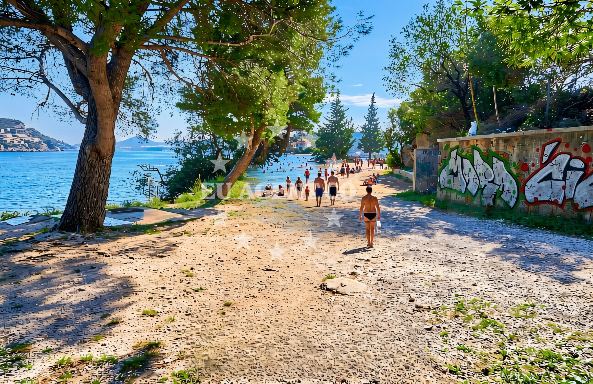 Additional view of Gaj, Zaton (Dubrovnik) Beach in Gaj
