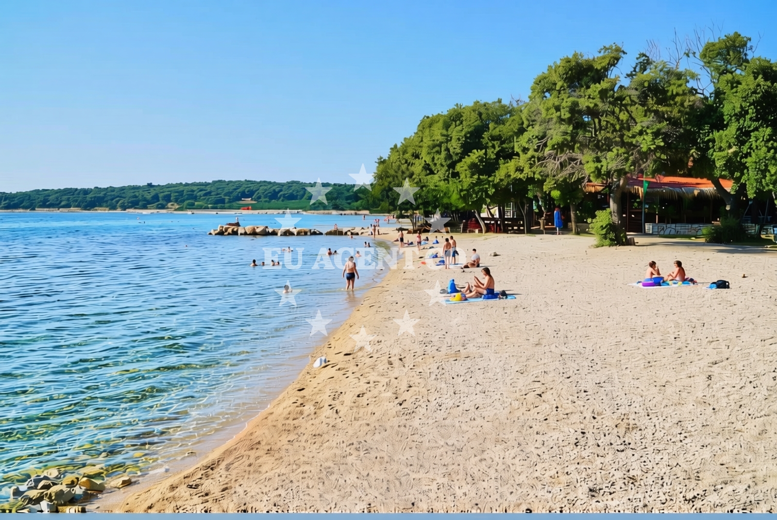 Additional view of Gajac, Gajac (Pag) Beach in Gajac