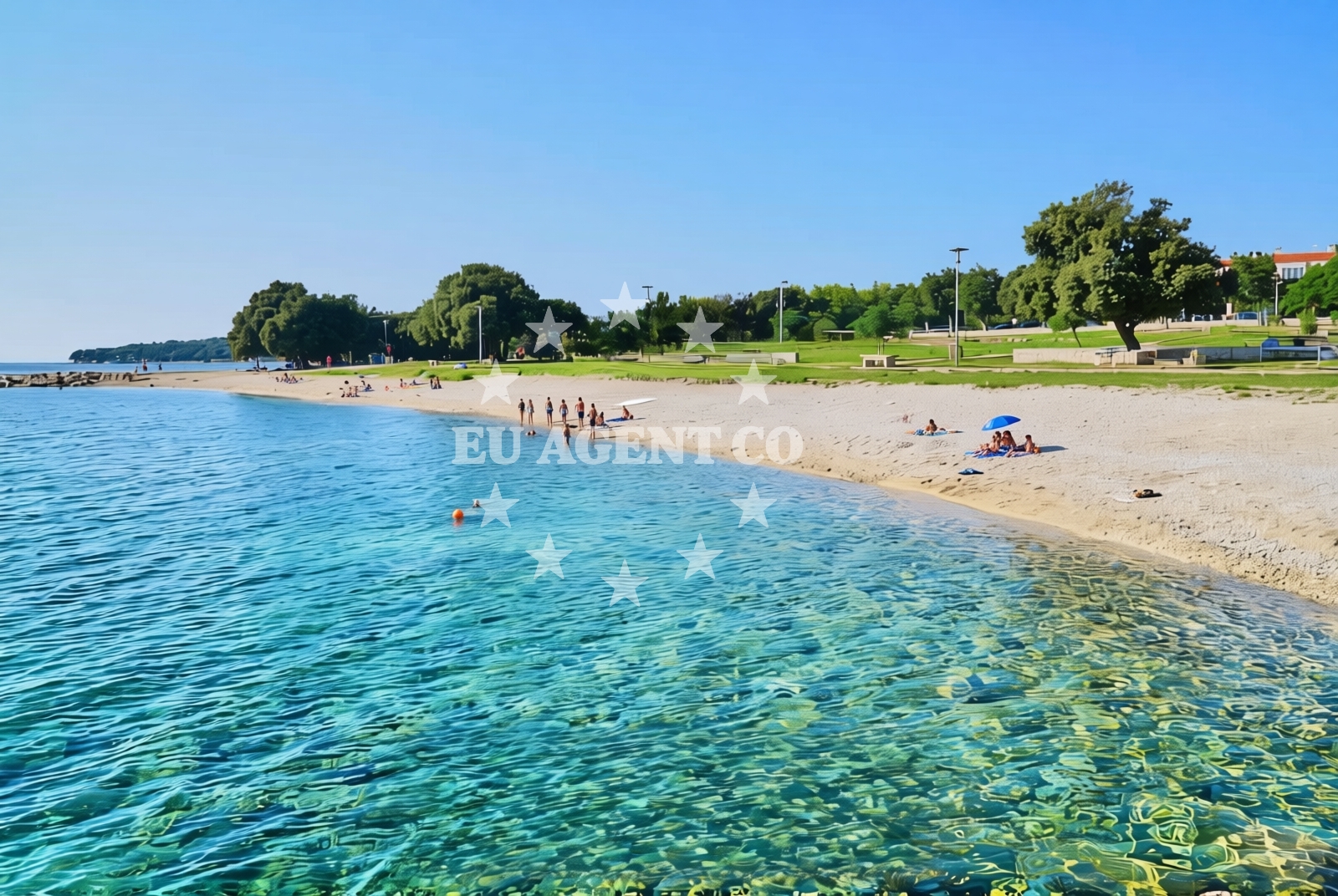 Overview of Gajac (Pag): beaches and coves (1) in Gajac (Pag)
