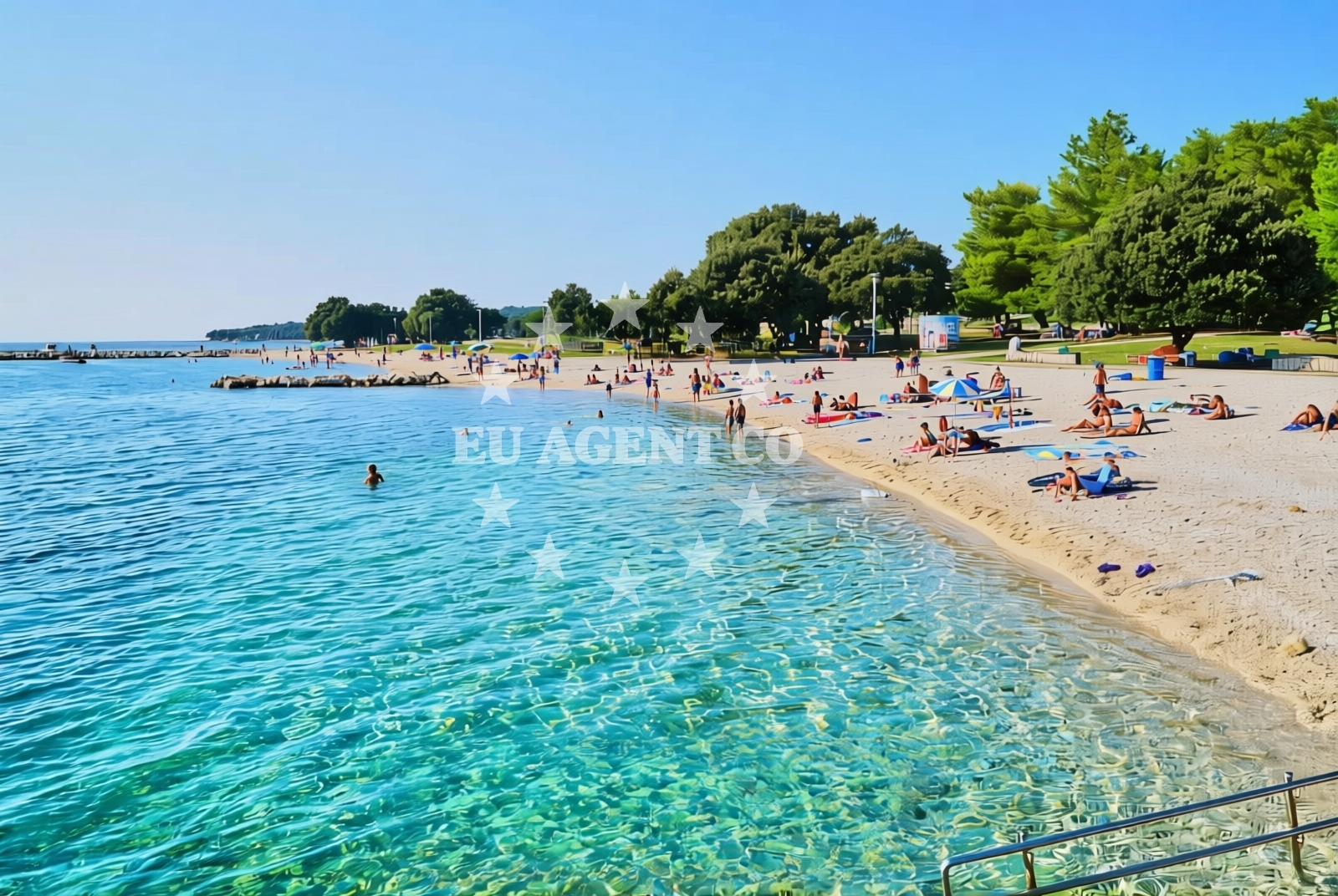 Additional view of Gajac (Pag): beaches and coves (1) in Gajac (Pag)