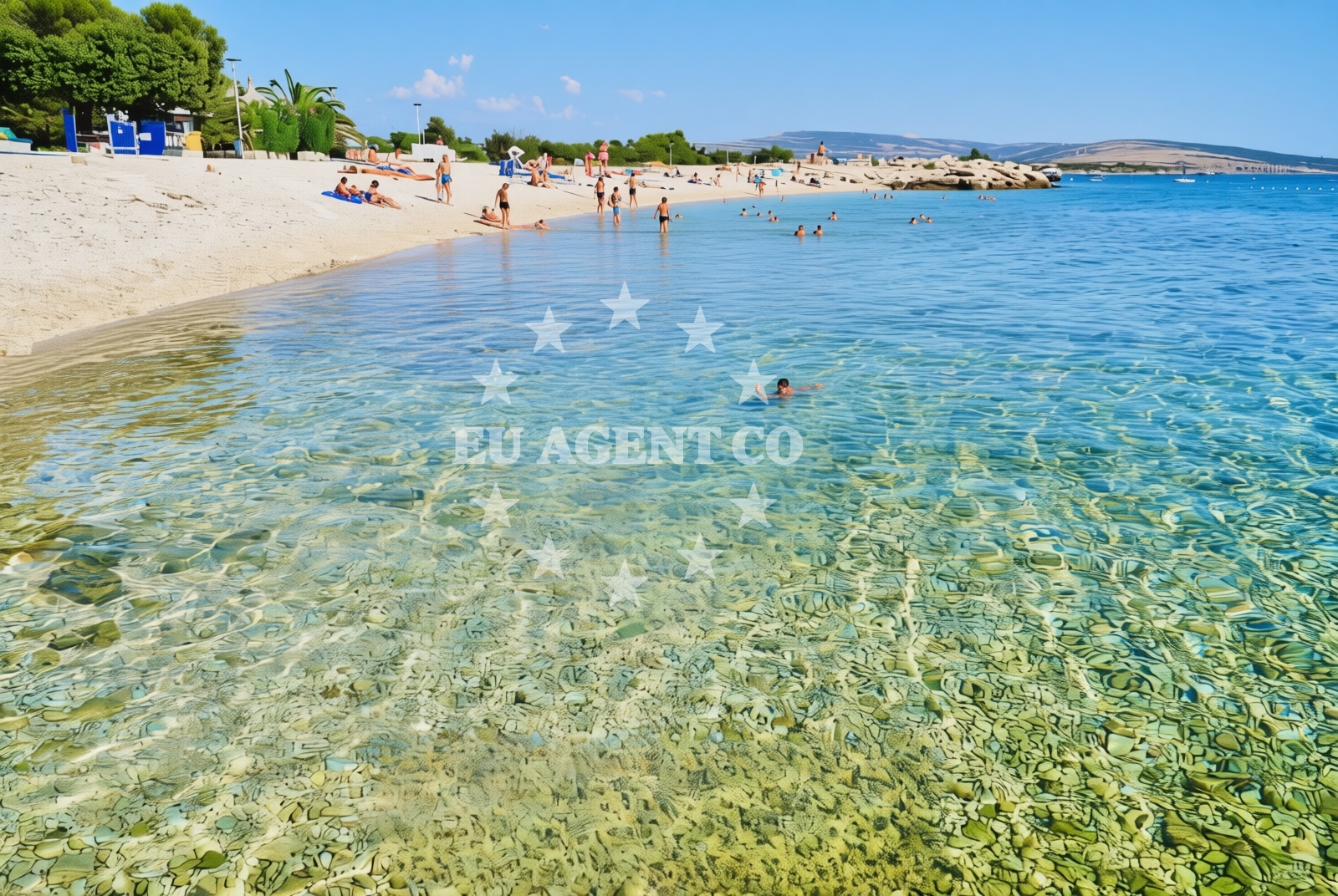Additional view of Gajac (Pag): beaches and coves (1) in Gajac (Pag)
