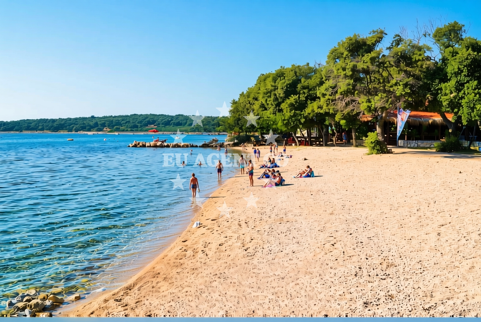 Additional view of Gajac (Pag): beaches and coves (1) in Gajac (Pag)