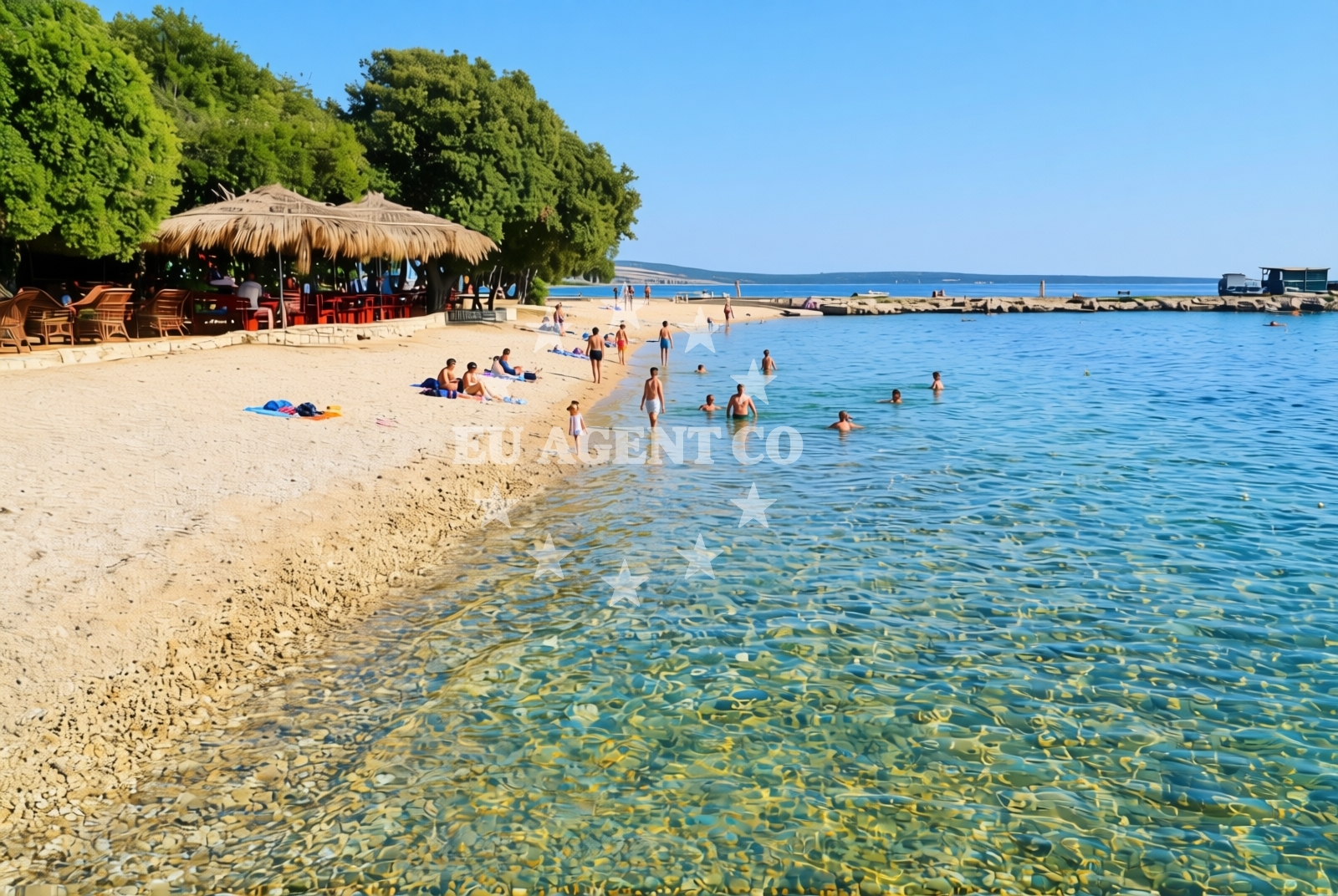 Additional view of Gajac (Pag): beaches and coves (1) in Gajac (Pag)