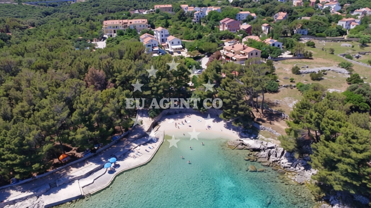 Additional view of Galboka beach in , Nerezine