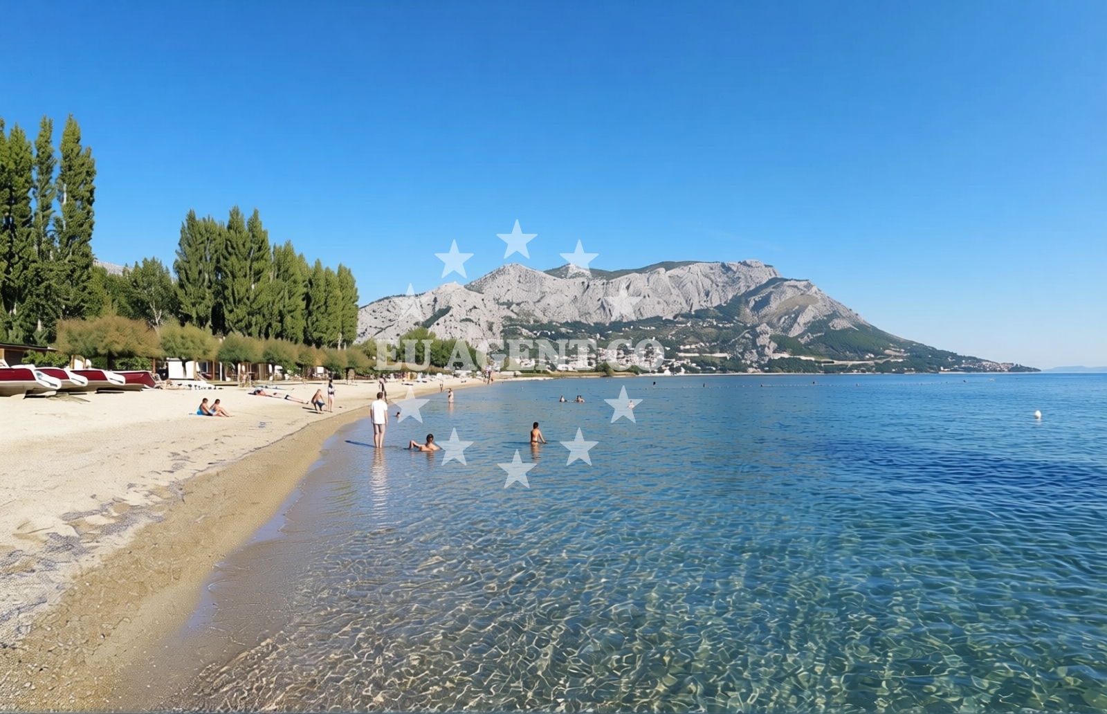 Additional view of Galeb beach in Put Stare Duće 5, Omiš
