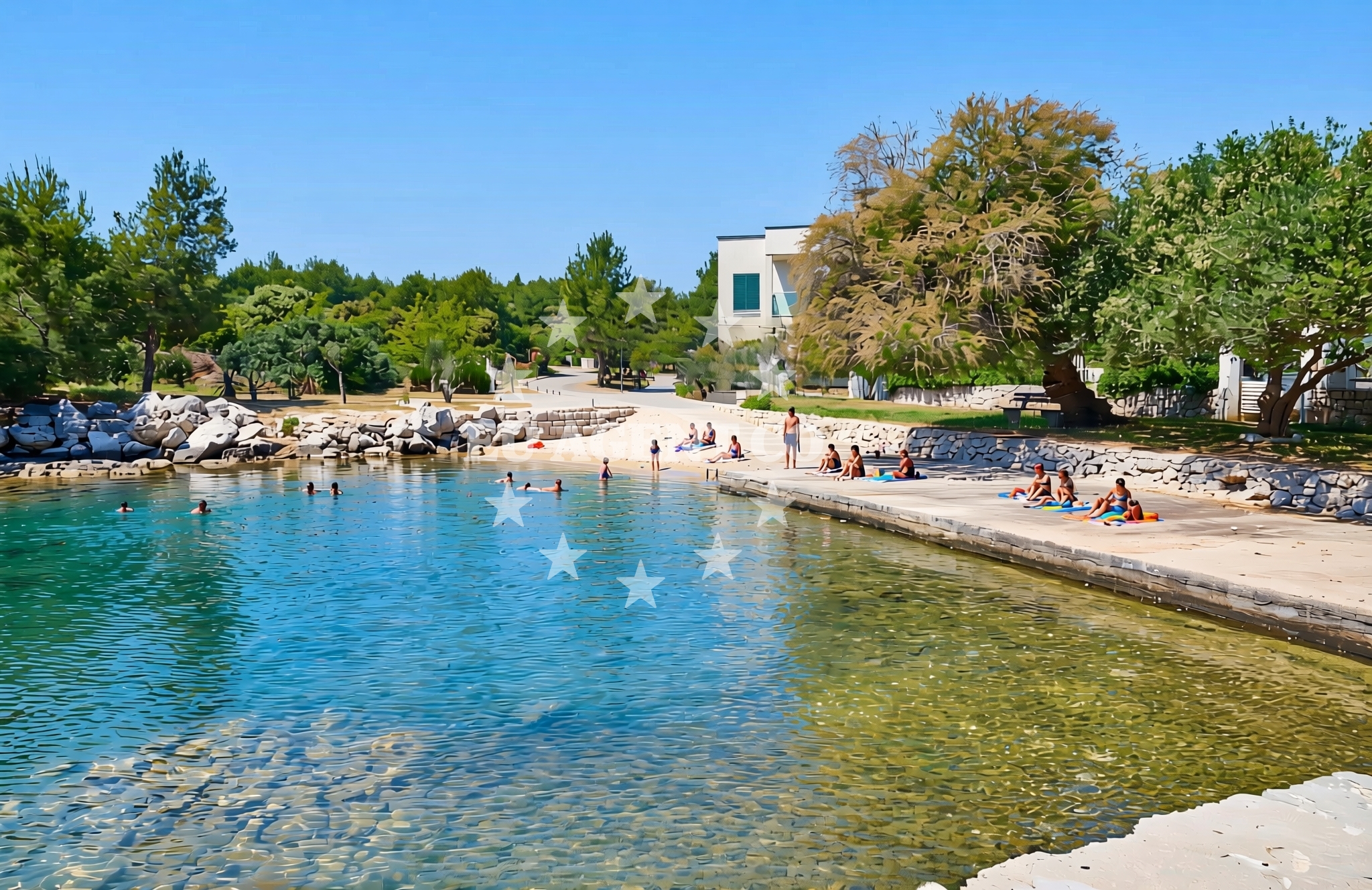 Additional view of Galesnica beach in Donji Banovci 184, Grebaštica