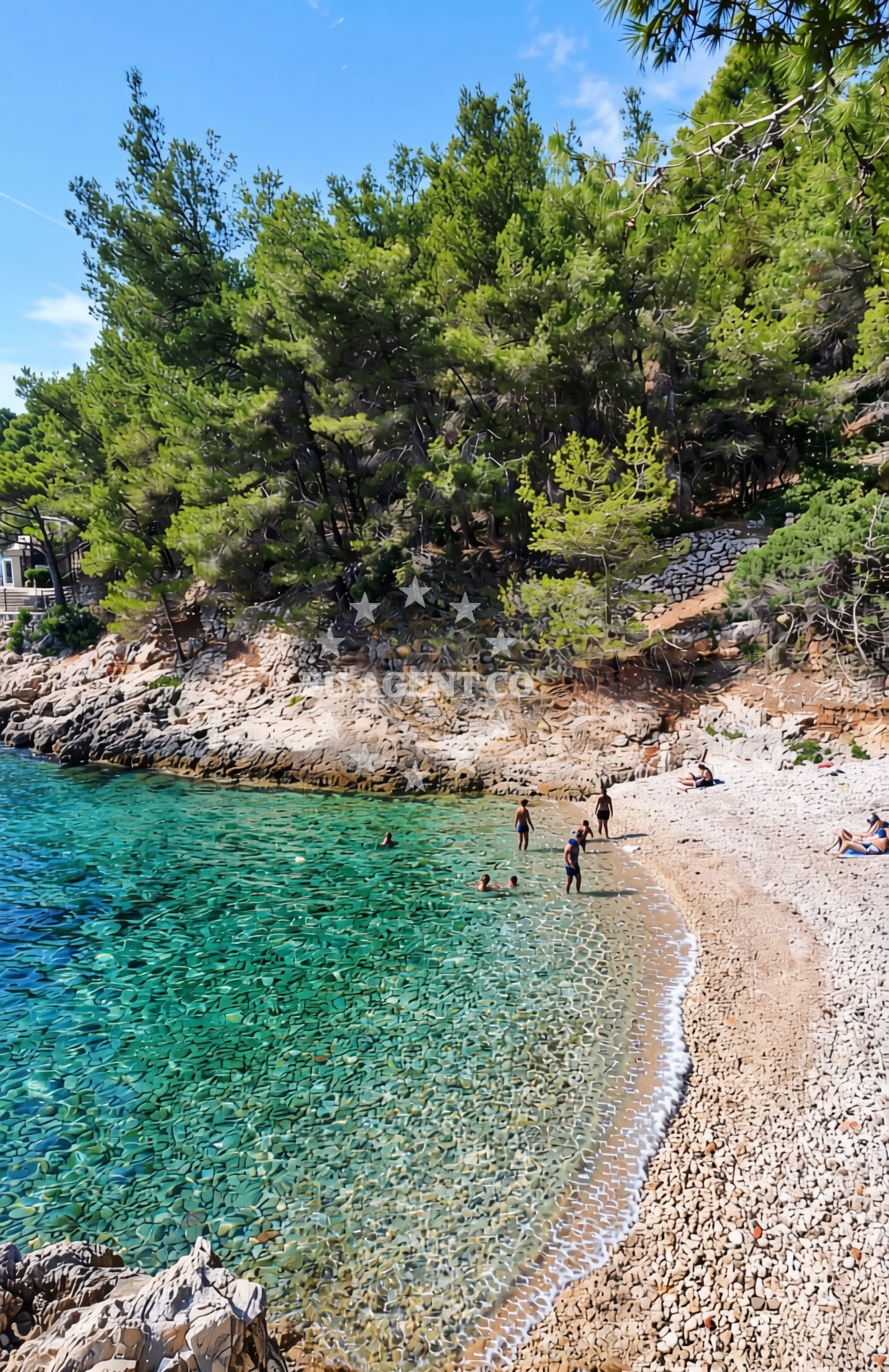 Shoreline and swimming area at Gdinj (Hvar): beaches and coves (21) in Gdinj (Hvar)