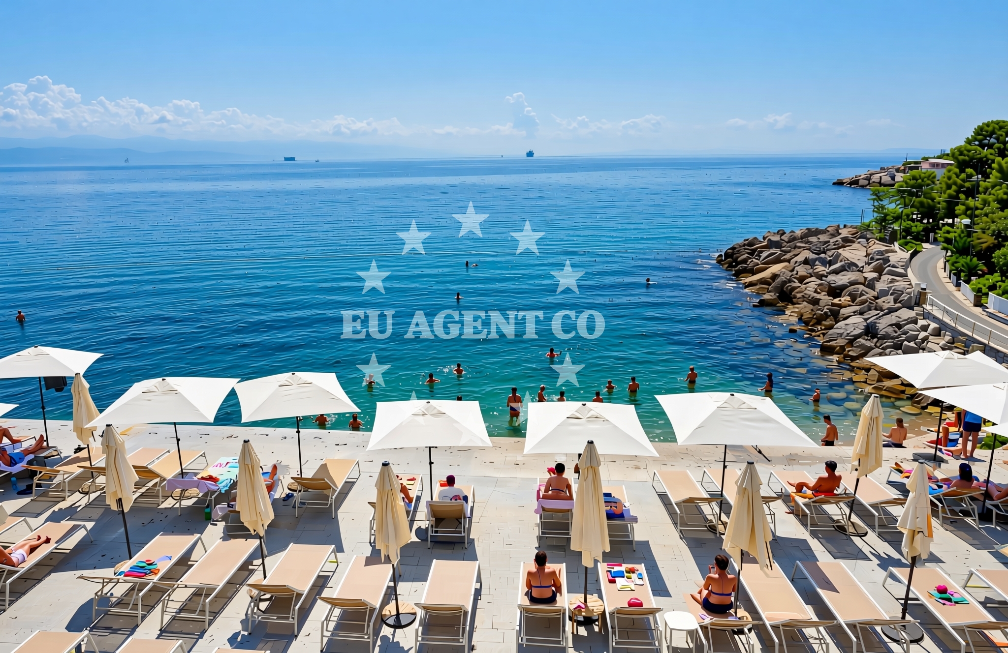 Additional view of Giorgio II, Ičići Beach in Giorgio II