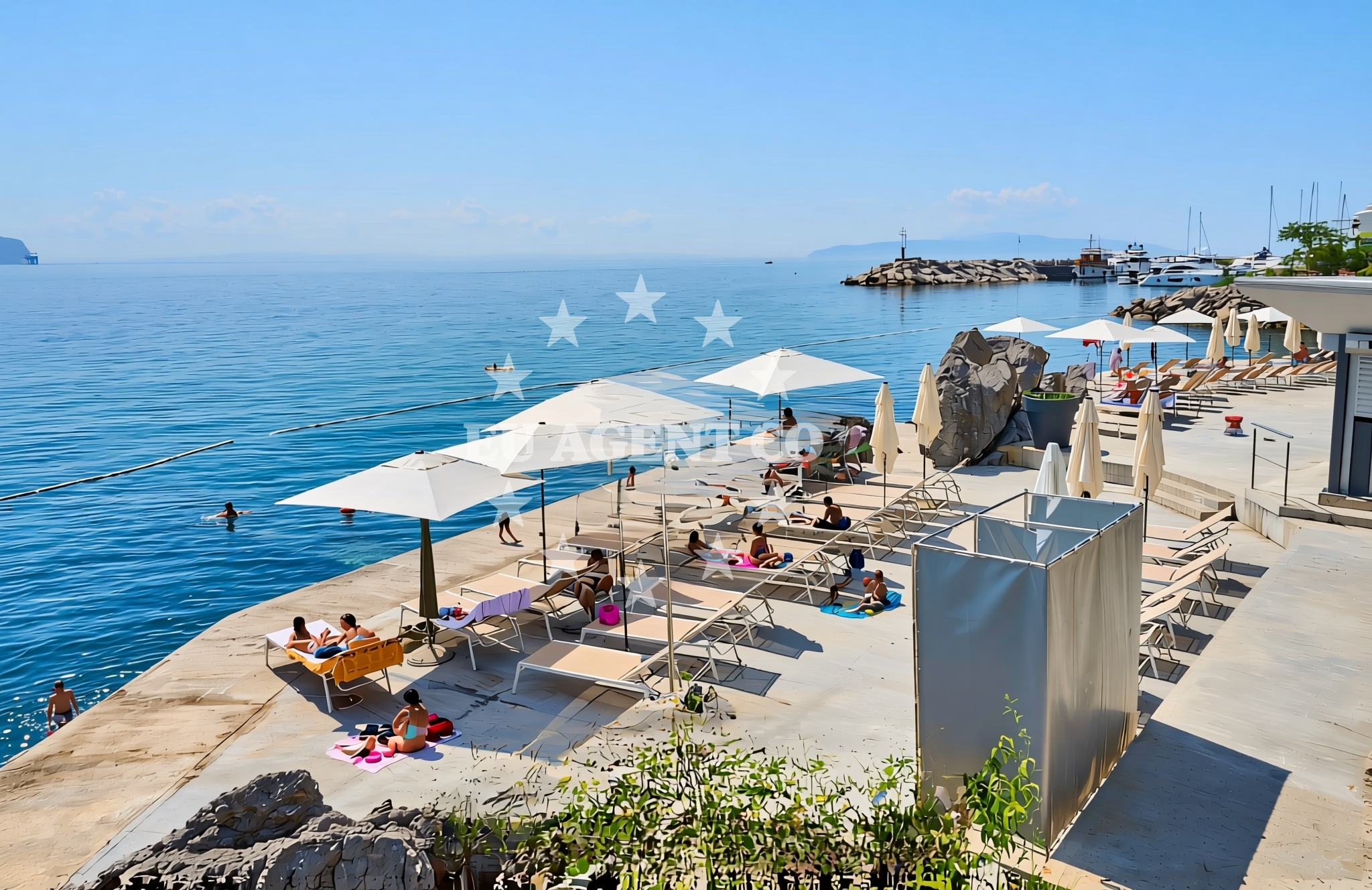 Additional view of Giorgio II, Ičići Beach in Giorgio II