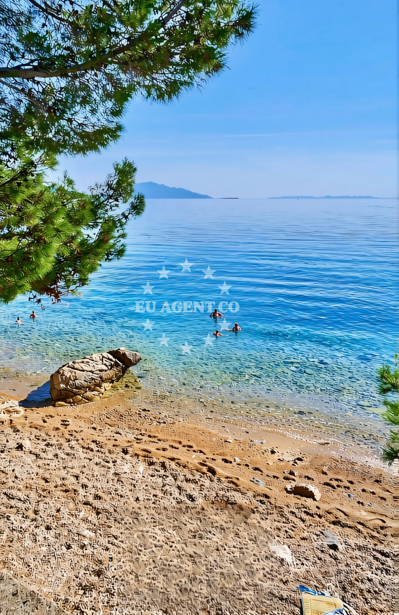Additional view of Gira beach in 65 Martinšćica Island Cres, Martinšćica