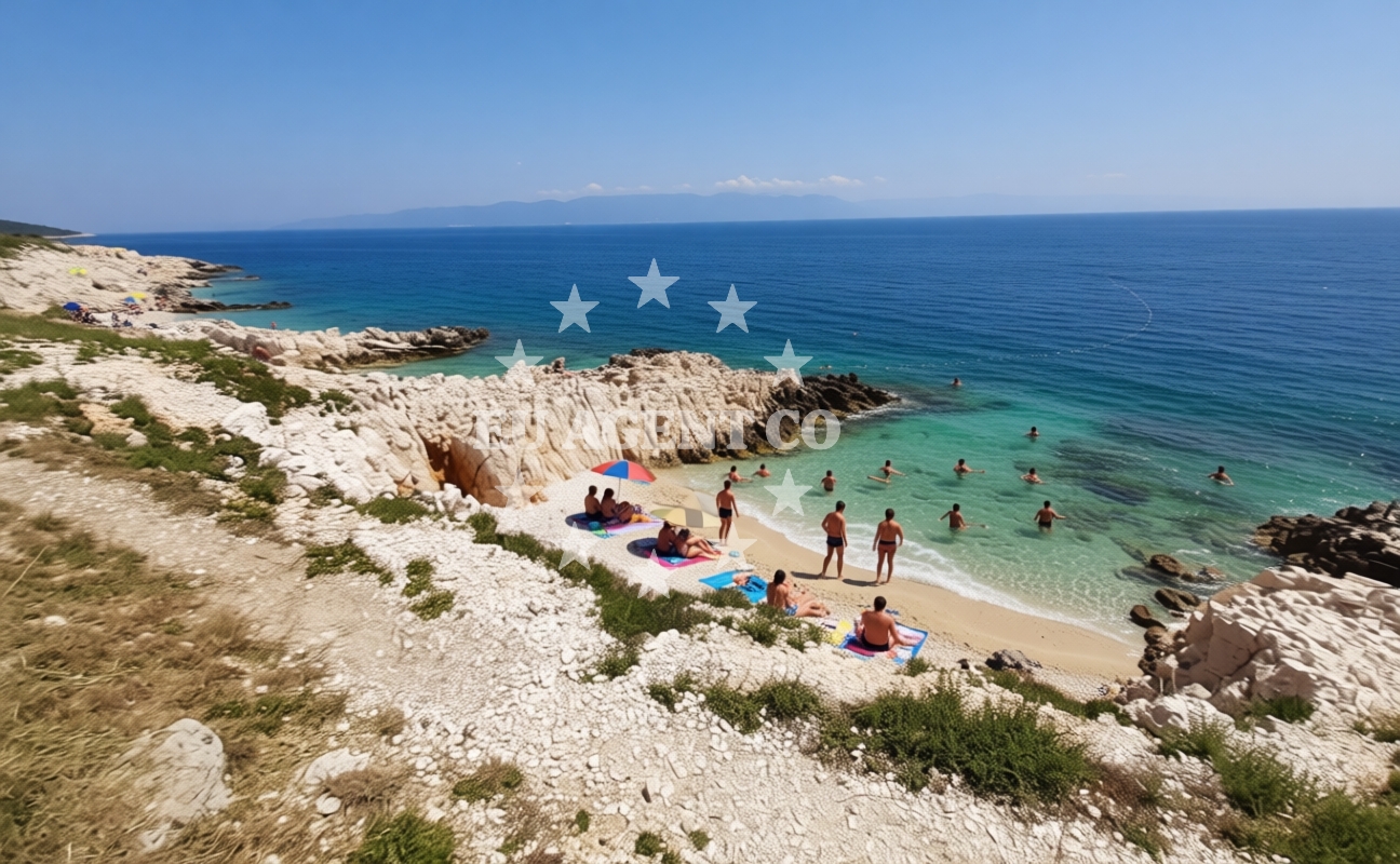 Additional view of Girandella beach II in Girandella 7, Rabac
