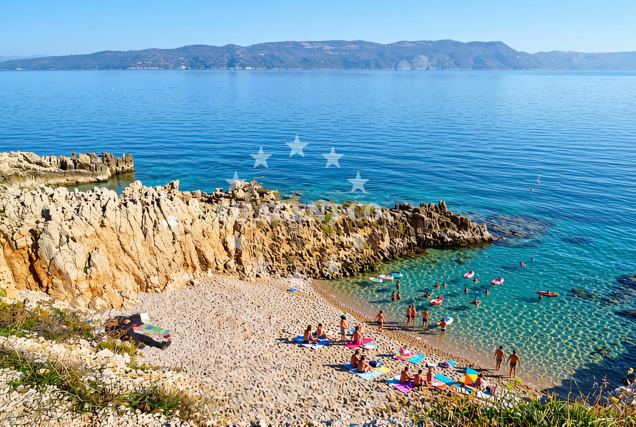 Additional view of Girandella beach II in Girandella 7, Rabac