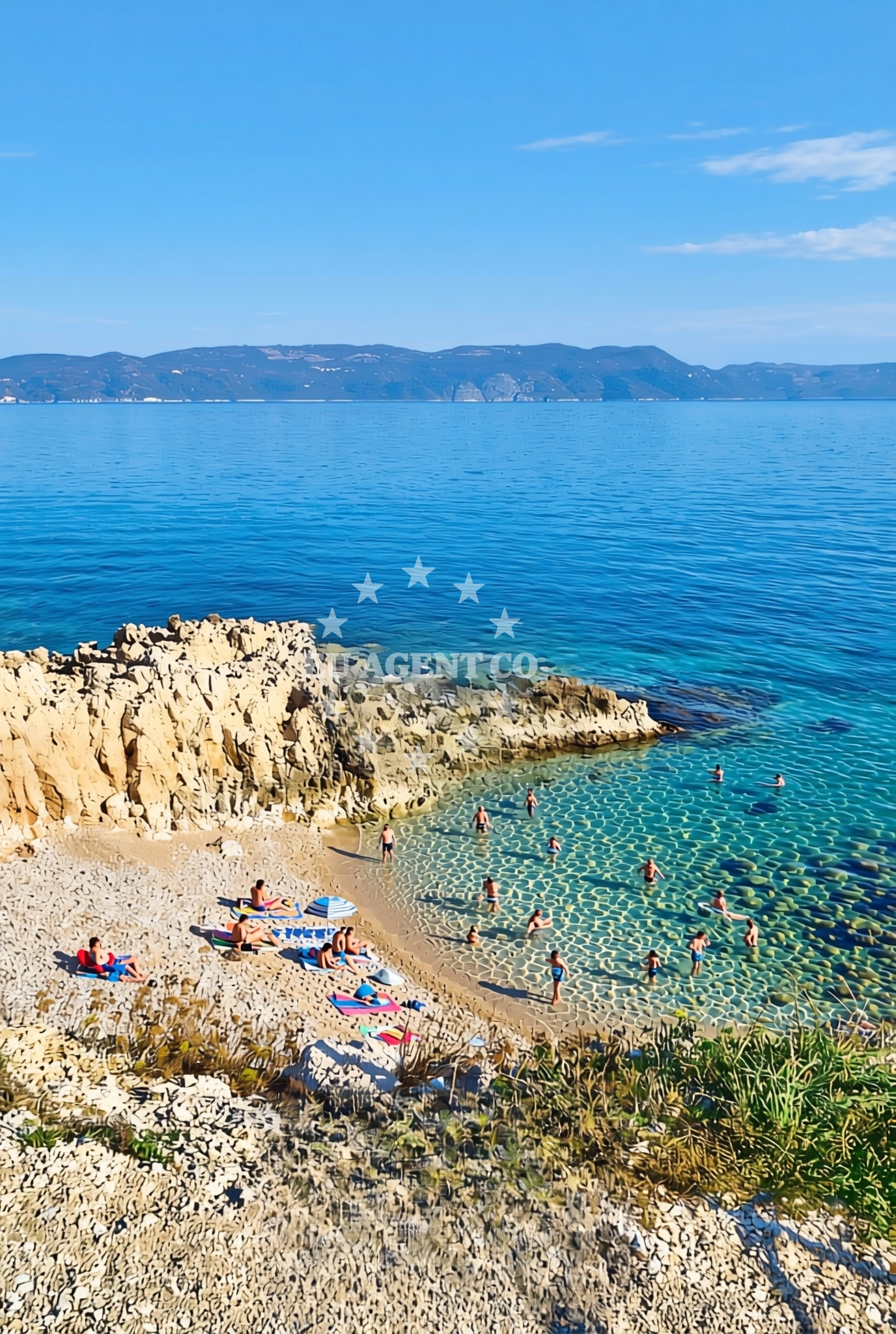 Additional view of Girandella beach II in Girandella 7, Rabac