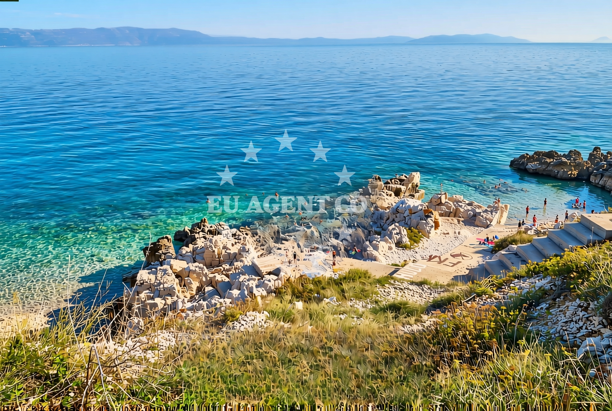 Additional view of Girandella (FKK), Rabac Beach in Girandella (FKK)