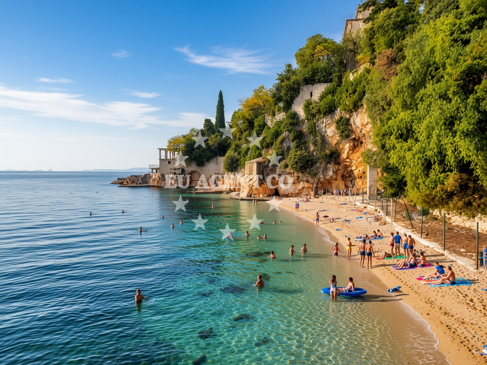 Additional view of Glavanovo beach in Šetalište XIII divizije 54,3.kat br.14, Rijeka