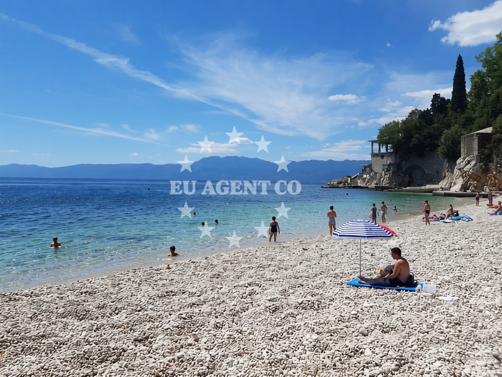 Additional view of Glavanovo beach in Šetalište XIII divizije 54,3.kat br.14, Rijeka