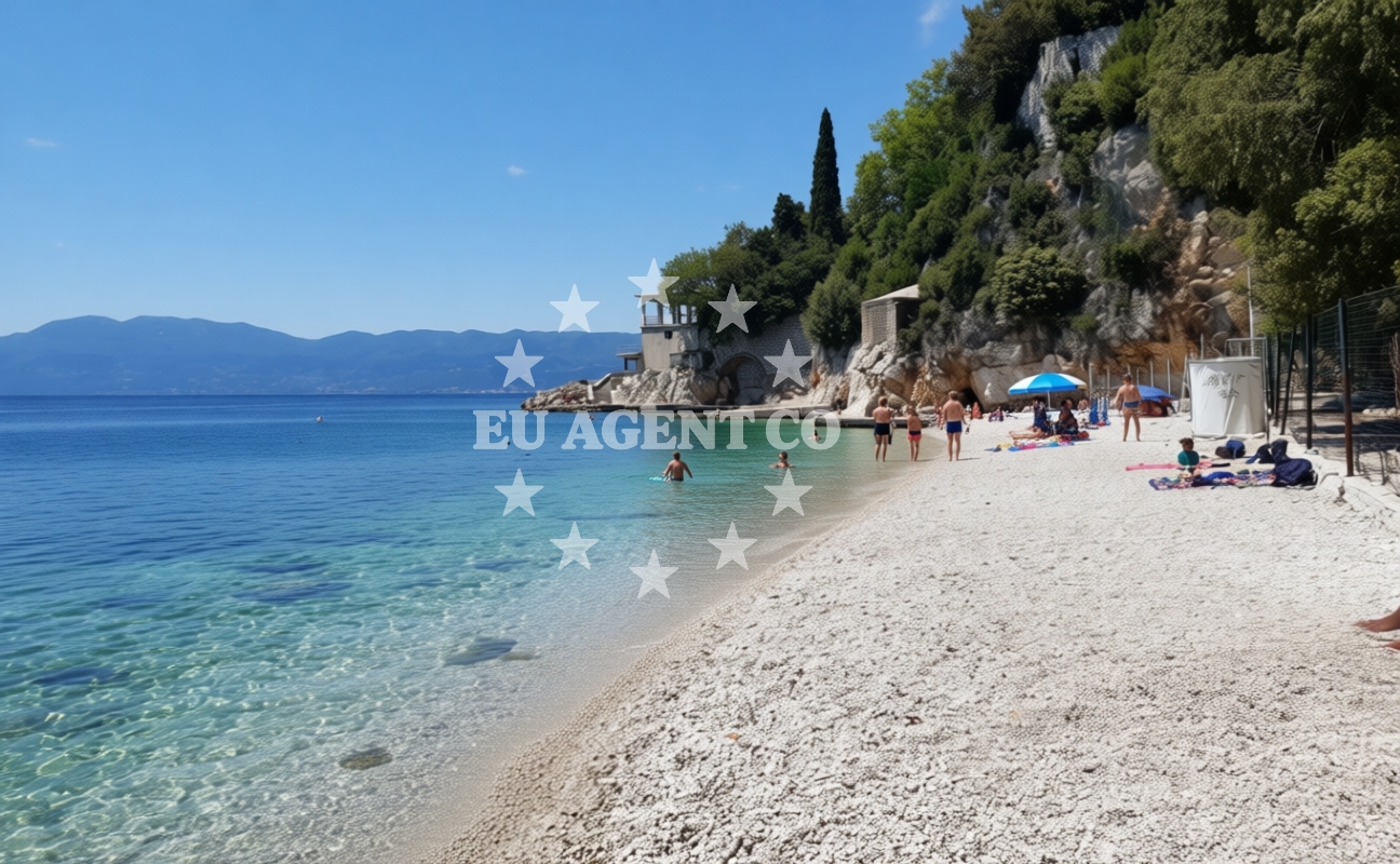 Additional view of Glavanovo beach in Šetalište XIII divizije 54,3.kat br.14, Rijeka