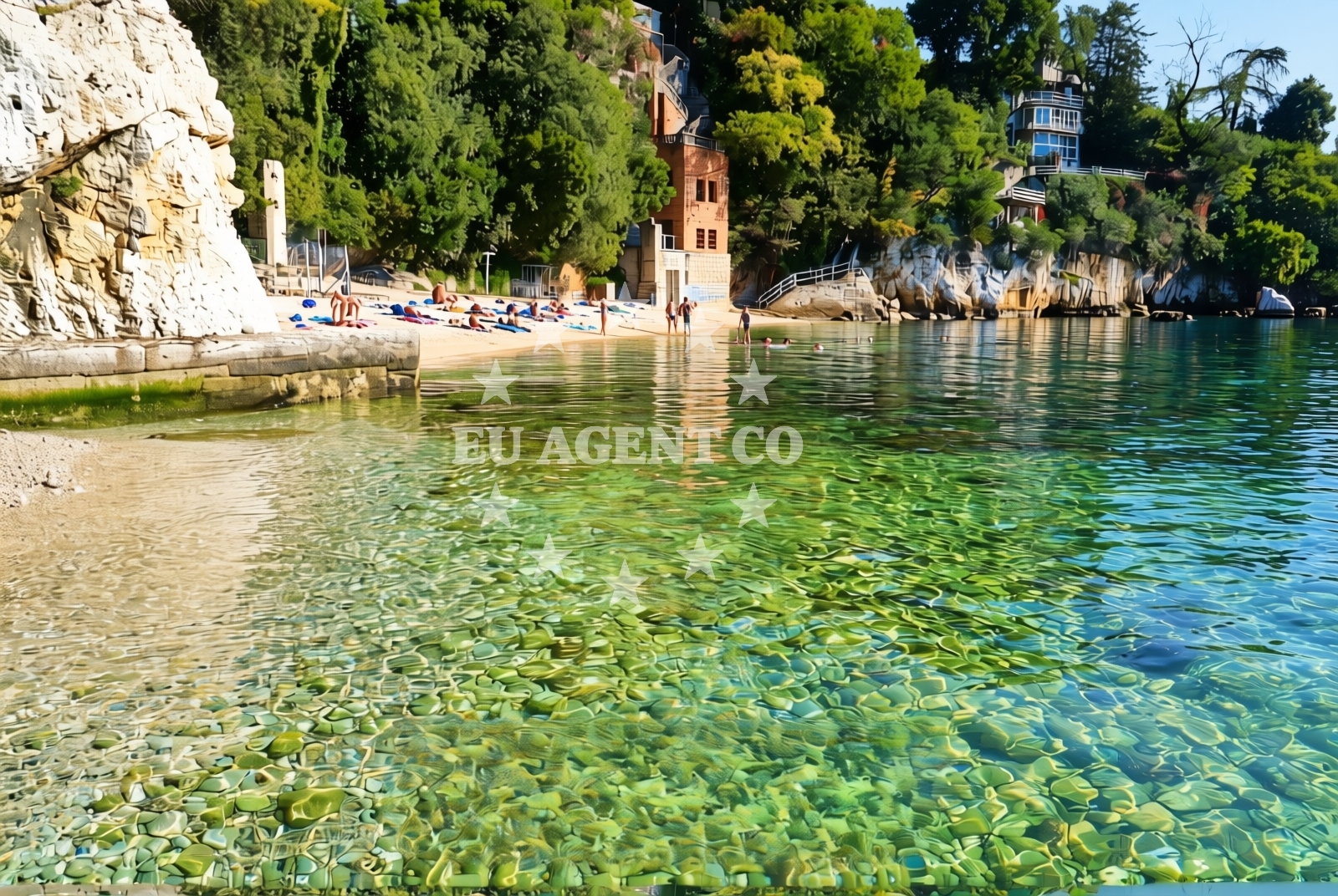 Additional view of Glavanovo beach in Šetalište XIII divizije 54,3.kat br.14, Rijeka