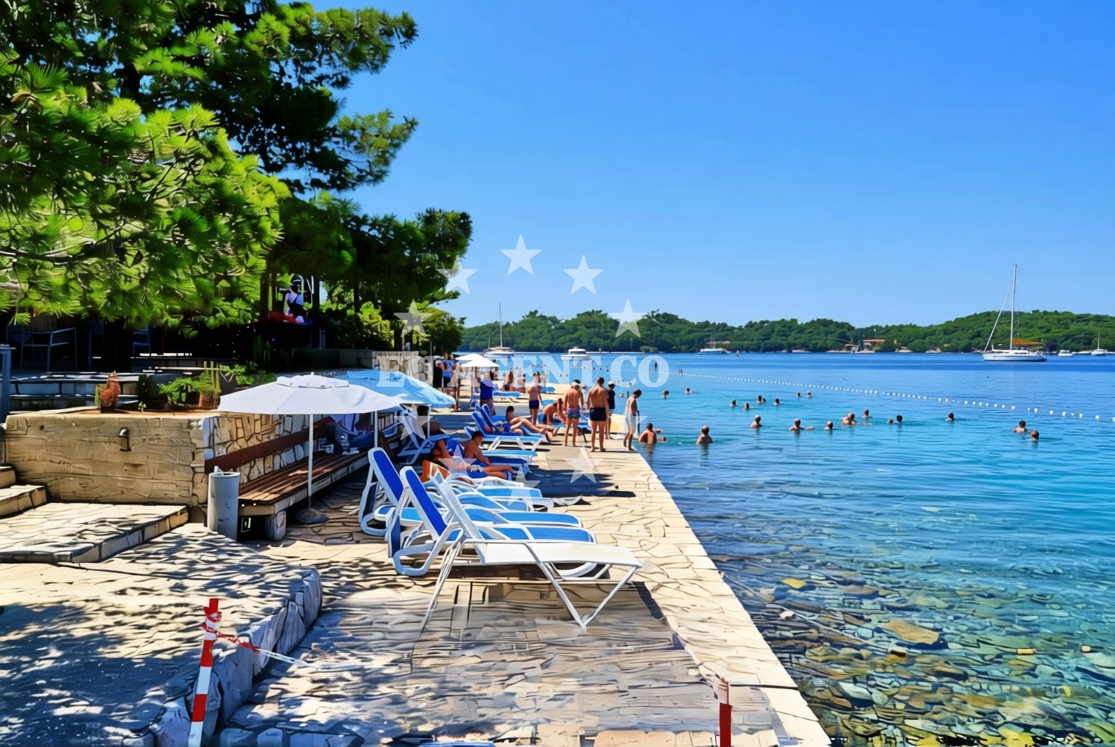 Additional view of Glavat: beaches and coves in Glavat