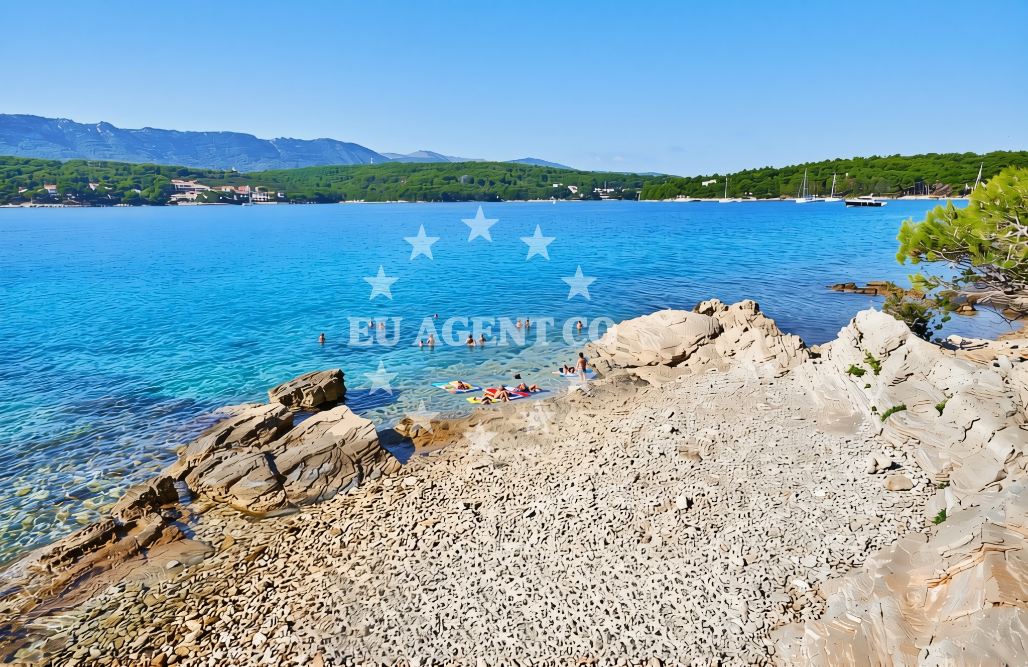 Additional view of Glavica, Vrboska (Hvar) Beach in Glavica