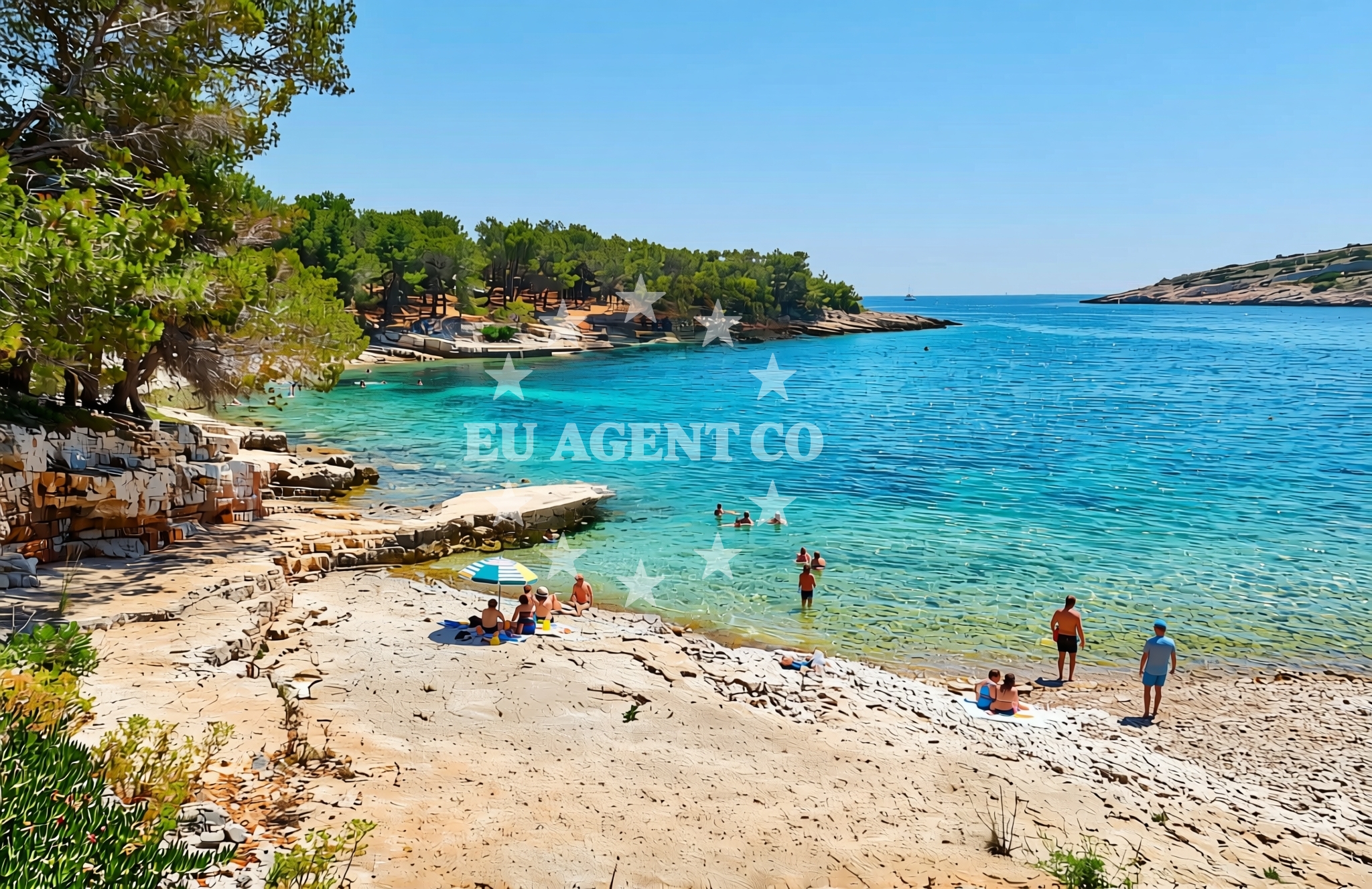Additional view of Glavica, Žirje (Žirje) Beach in Glavica