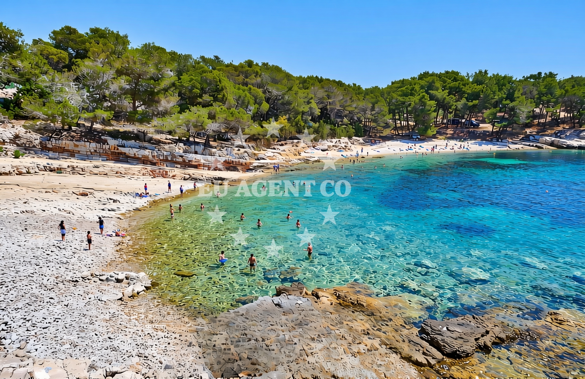 Additional view of Glavica, Žirje (Žirje) Beach in Glavica