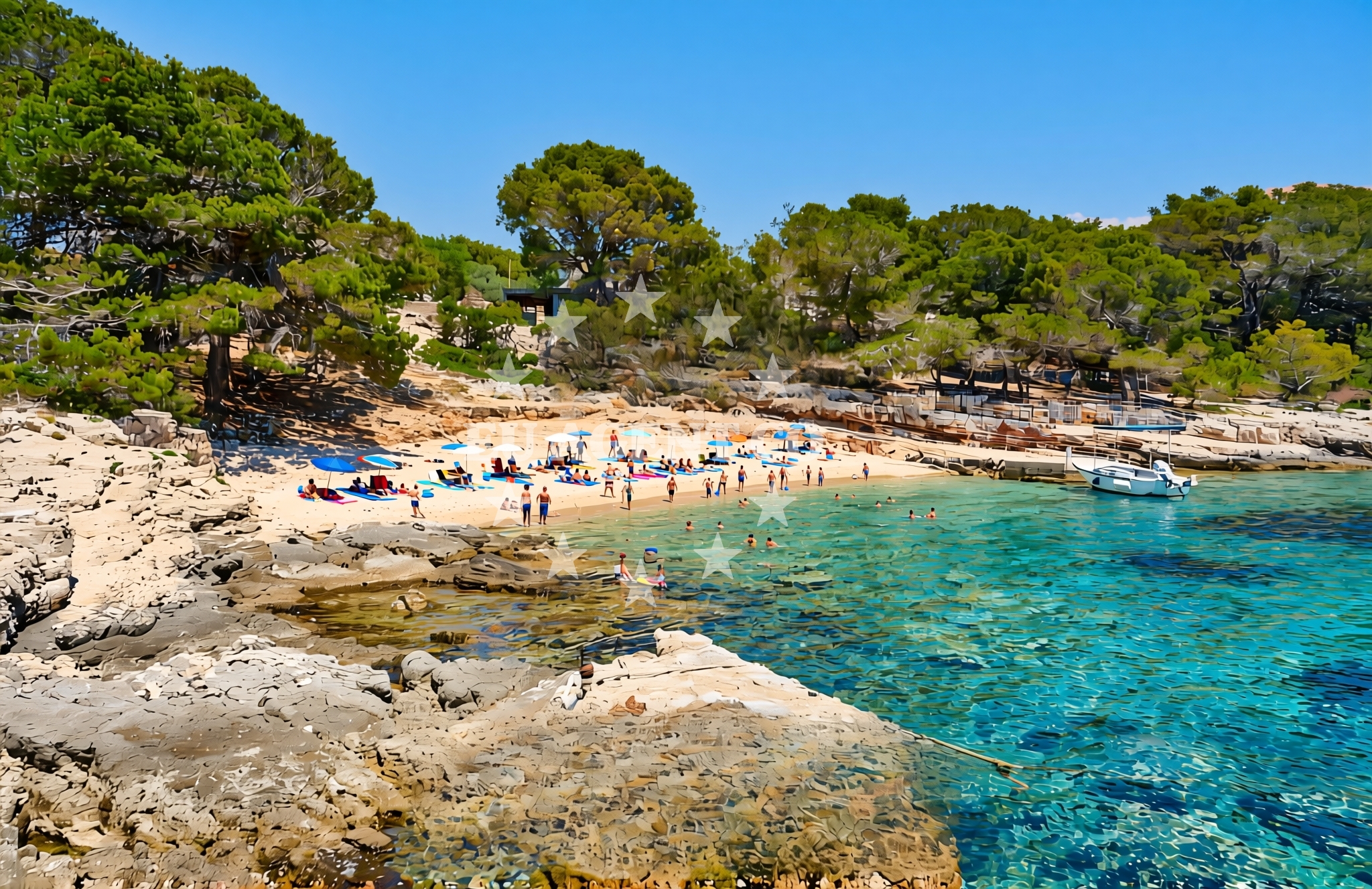 Additional view of Glavica, Žirje (Žirje) Beach in Glavica