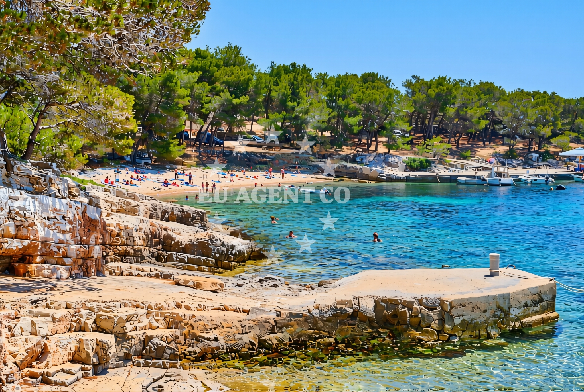 Additional view of Glavica, Žirje (Žirje) Beach in Glavica