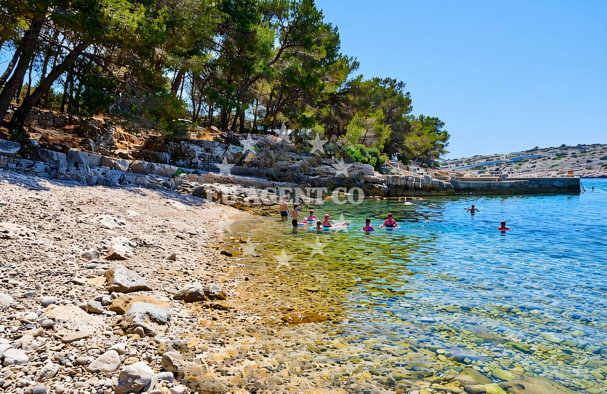 Additional view of Glavica, Žirje (Žirje) Beach in Glavica