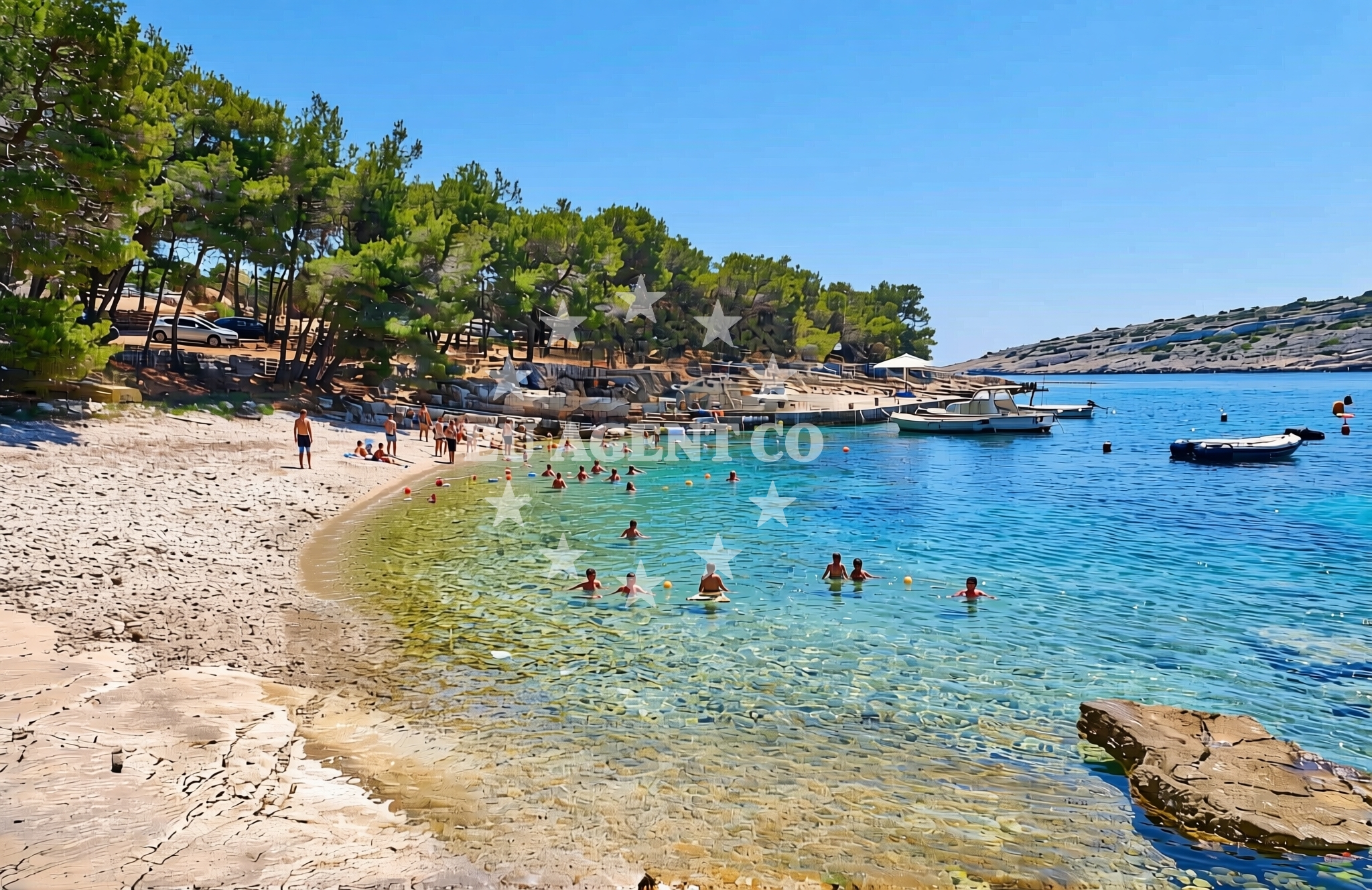 Additional view of Glavica, Žirje (Žirje) Beach in Glavica