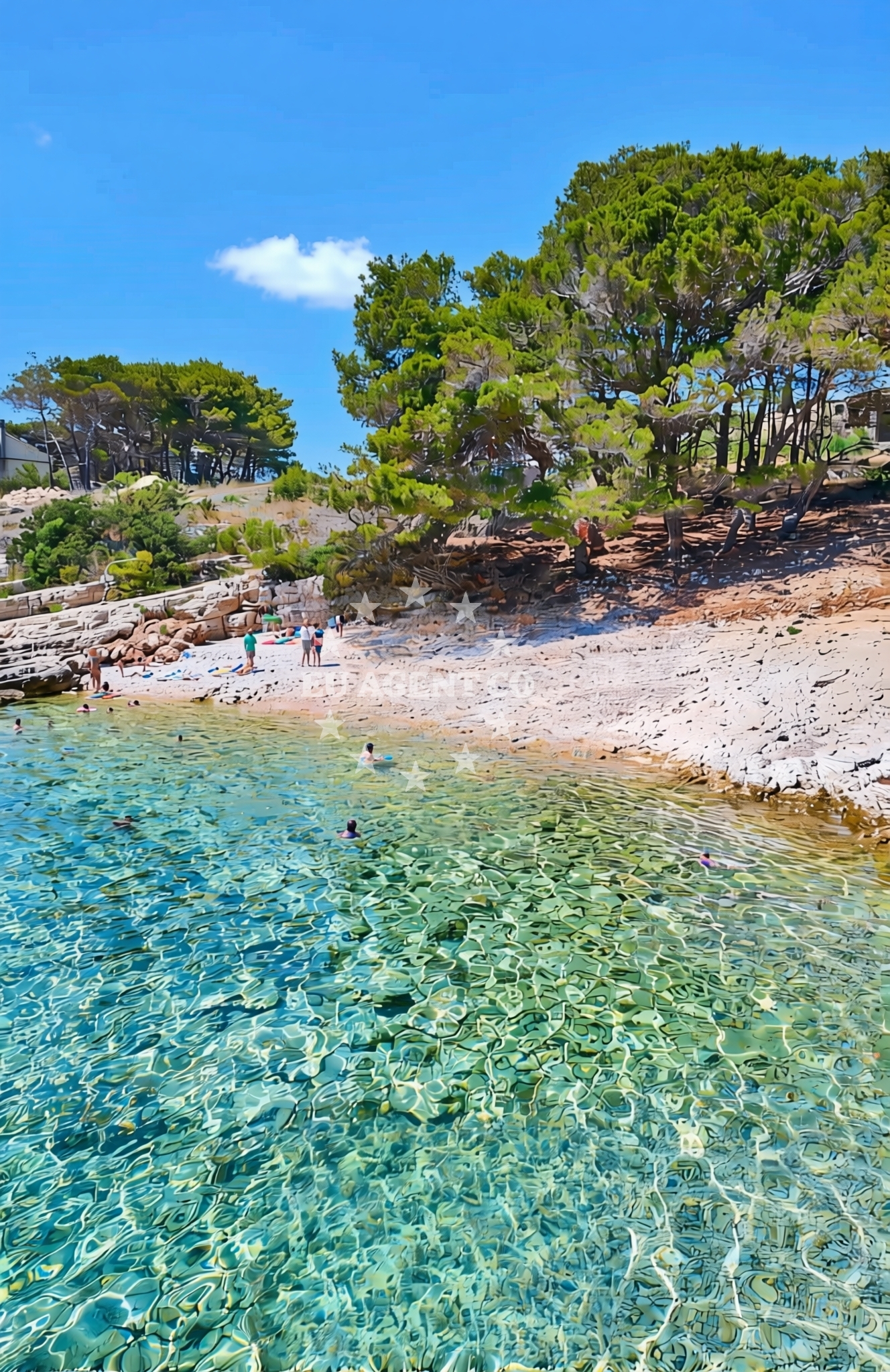Additional view of Glavica, Žirje (Žirje) Beach in Glavica