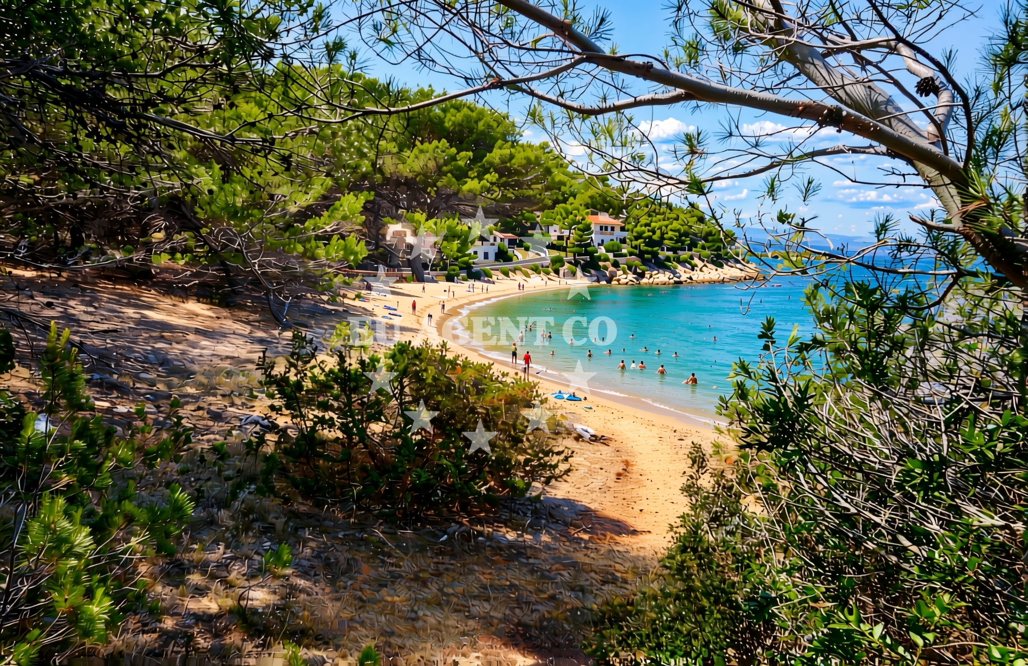 Additional view of Glavičina, Vrgada (Vrgada) Beach in Glavičina