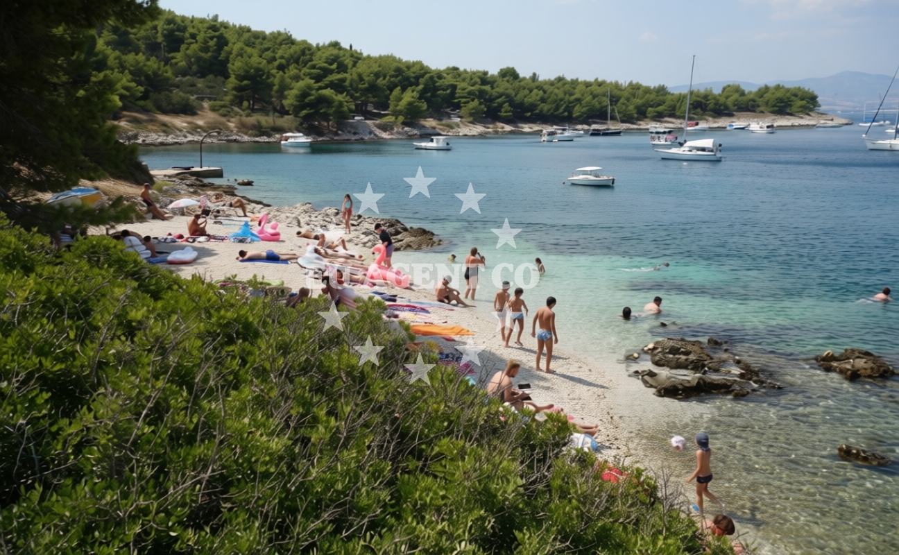 Additional view of Glorija beach in , Slatine