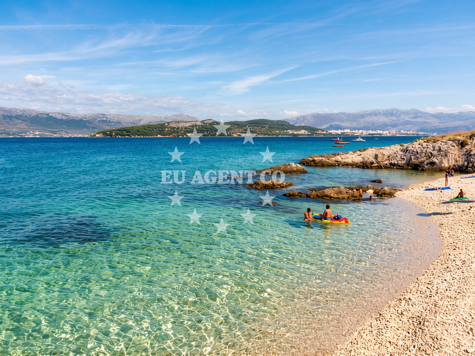 Additional view of Glorija beach in , Slatine
