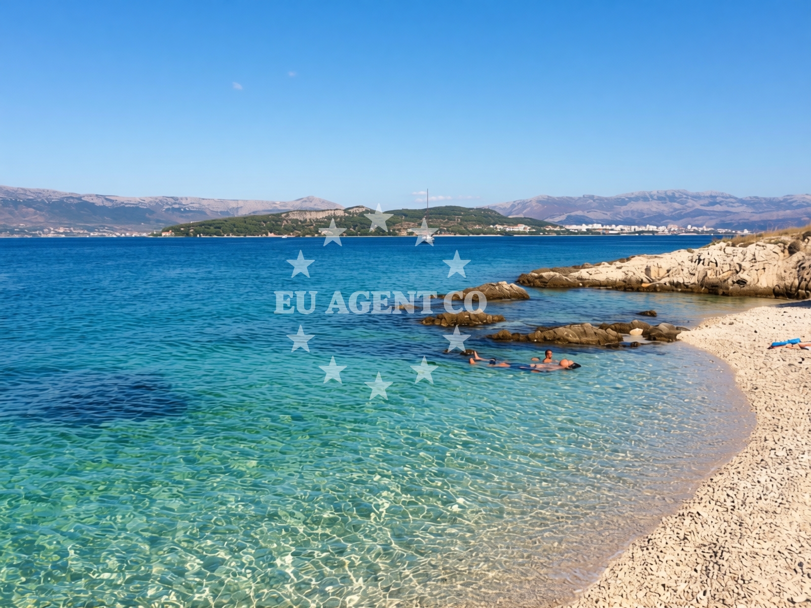 Additional view of Glorija beach in , Slatine
