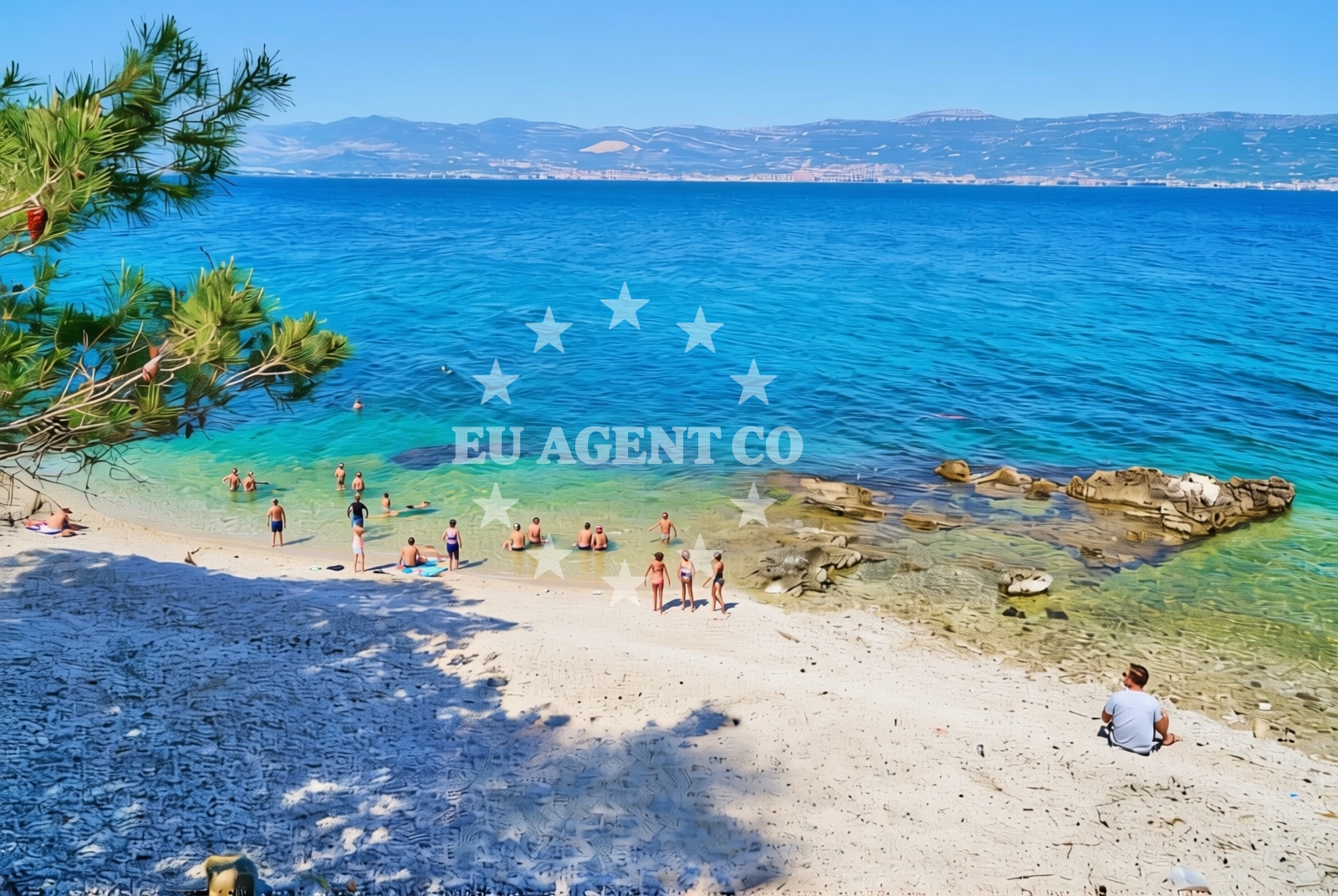 Additional view of Glorija beach in , Slatine