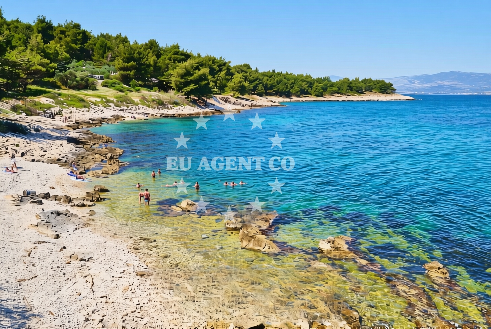 Additional view of Glorija beach in , Slatine