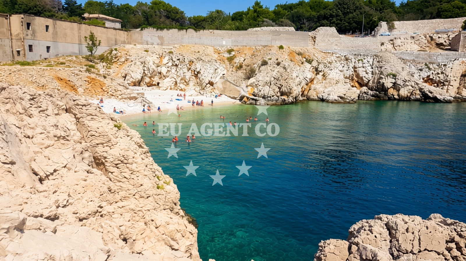 Additional view of Goli otok in 563 Lopar, Lopar